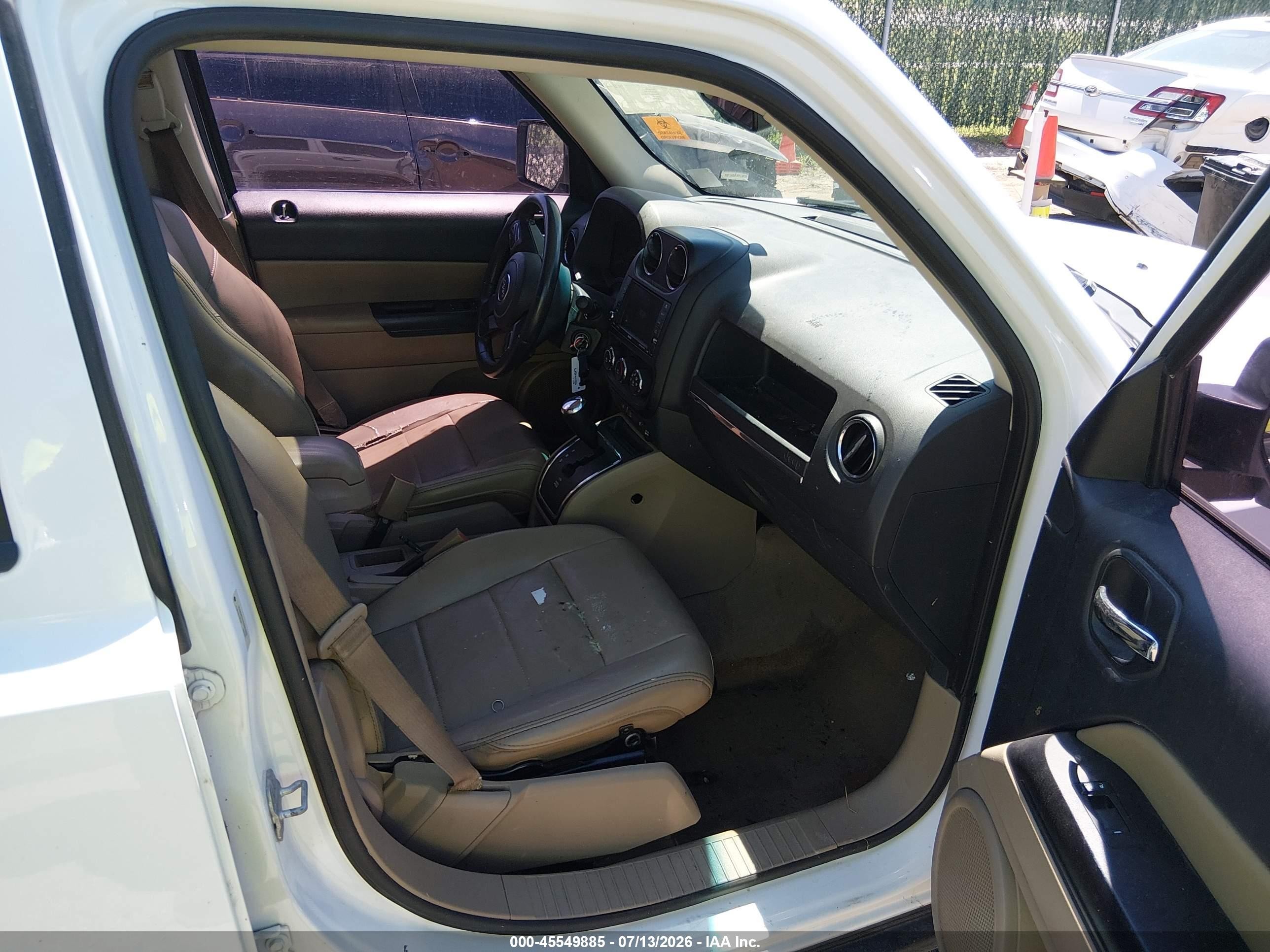2014 Jeep Patriot High Altitude White vin: 1C4NJPFA7ED927959