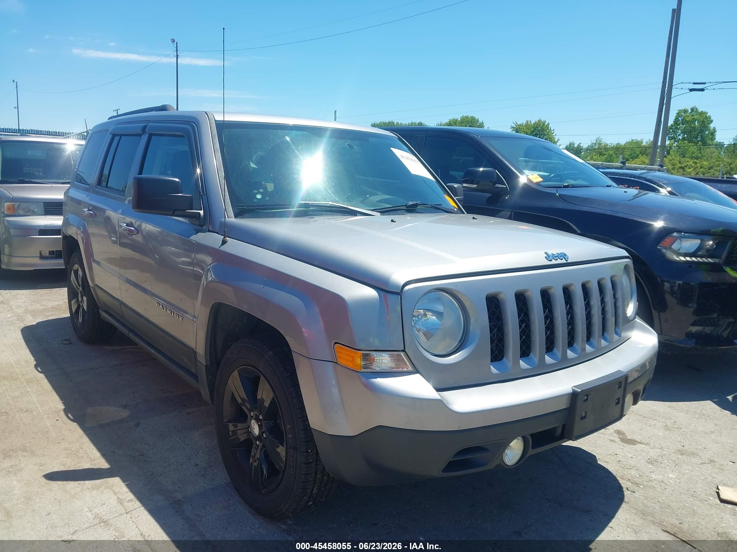 2015 Jeep Patriot High Altitude Edition Gray vin: 1C4NJPFA7FD273837
