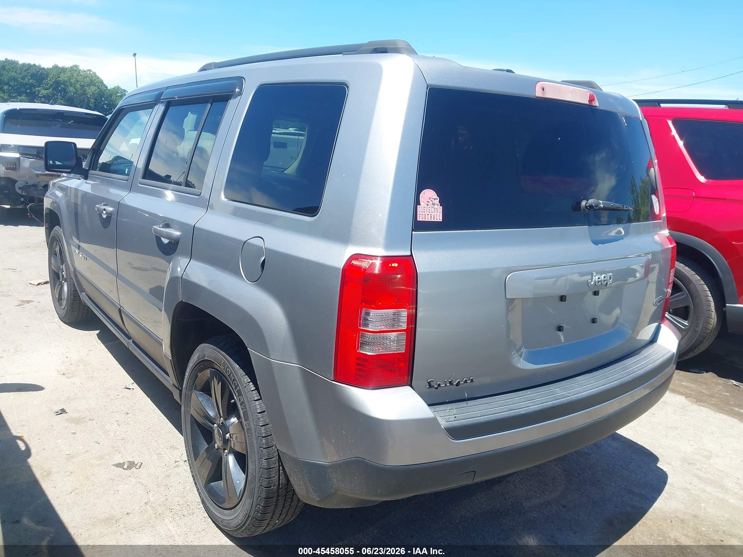 2015 Jeep Patriot High Altitude Edition Gray vin: 1C4NJPFA7FD273837