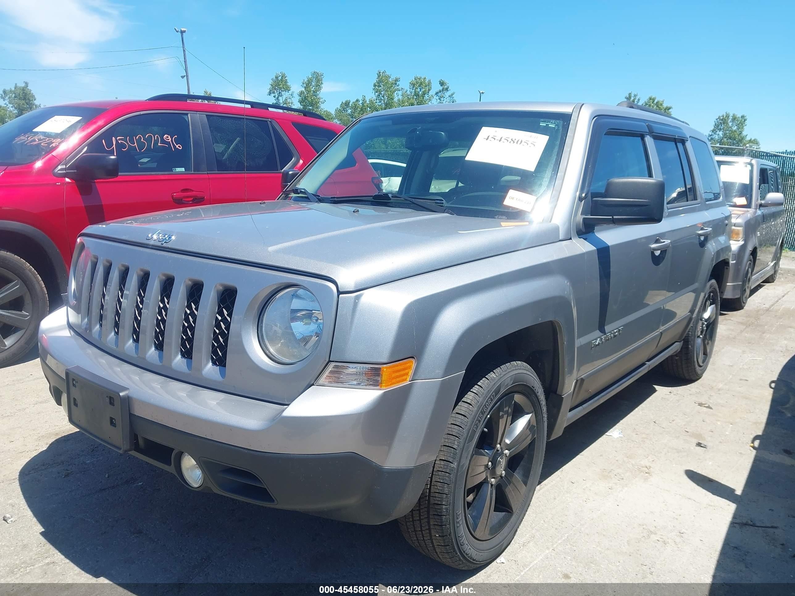 2015 Jeep Patriot High Altitude Edition Gray vin: 1C4NJPFA7FD273837