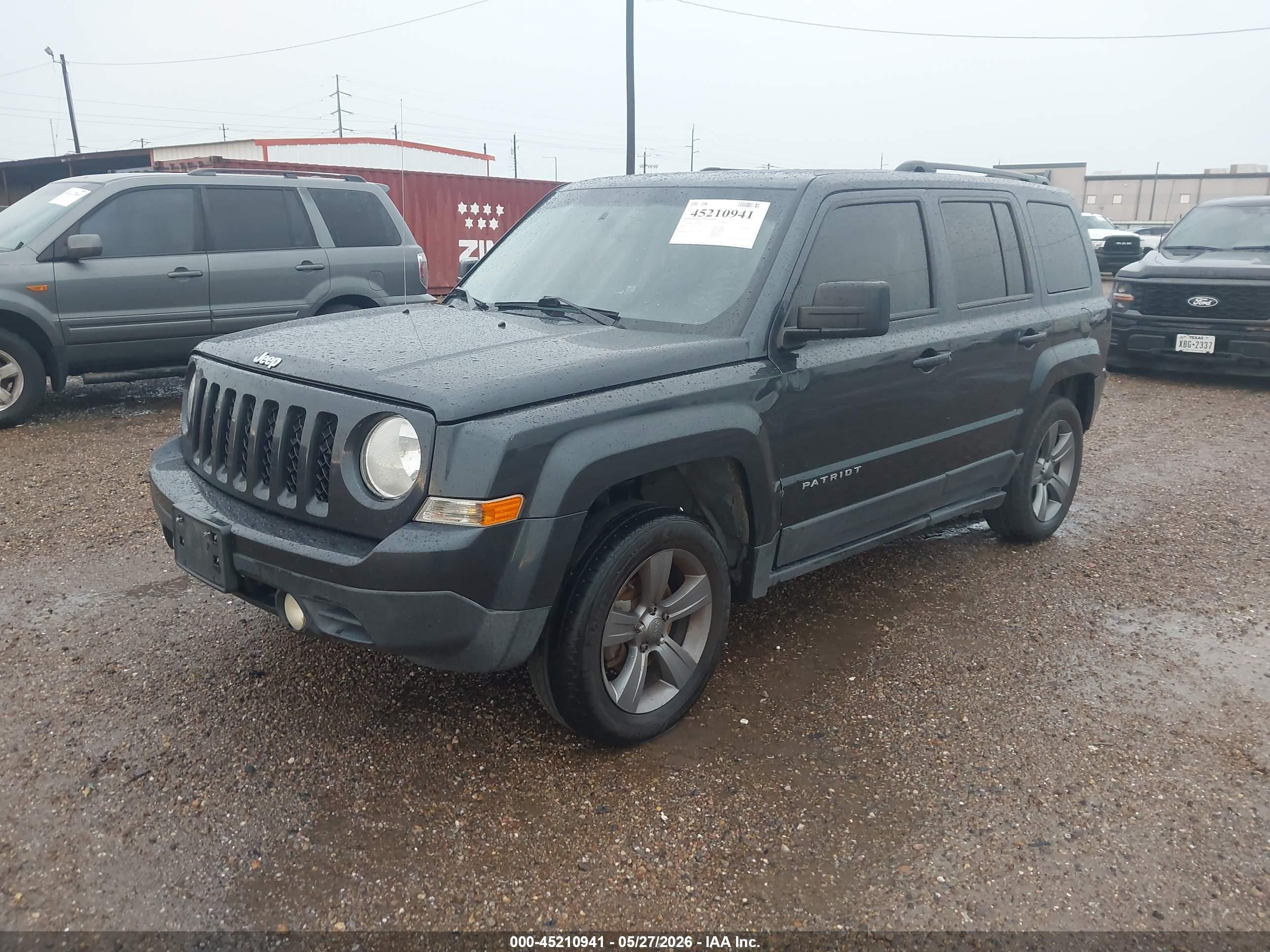 2015 Jeep Patriot High Altitude Edition Black vin: 1C4NJPFA7FD358452