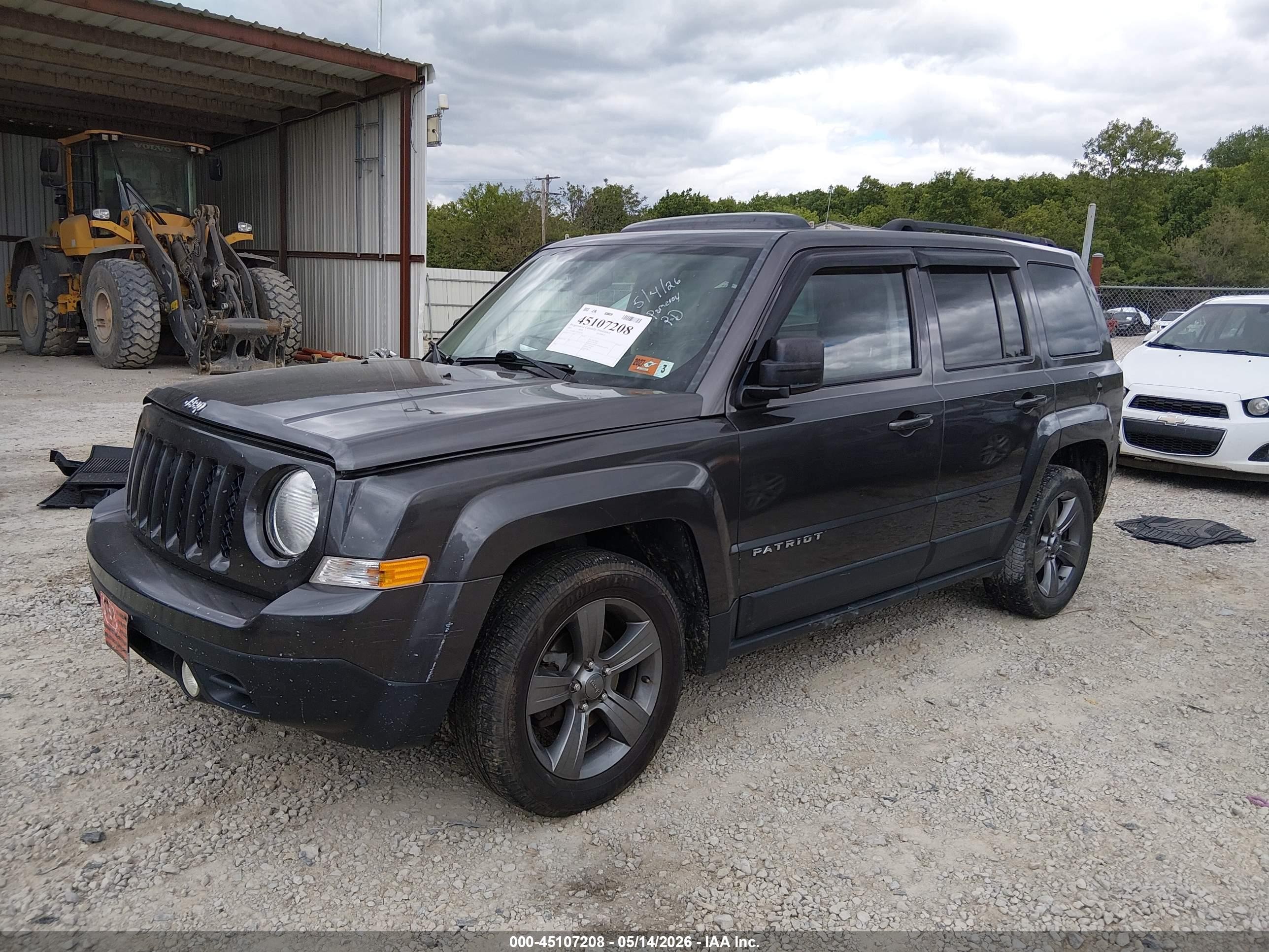 2015 Jeep Patriot High Altitude Edition Gray vin: 1C4NJPFA7FD372366