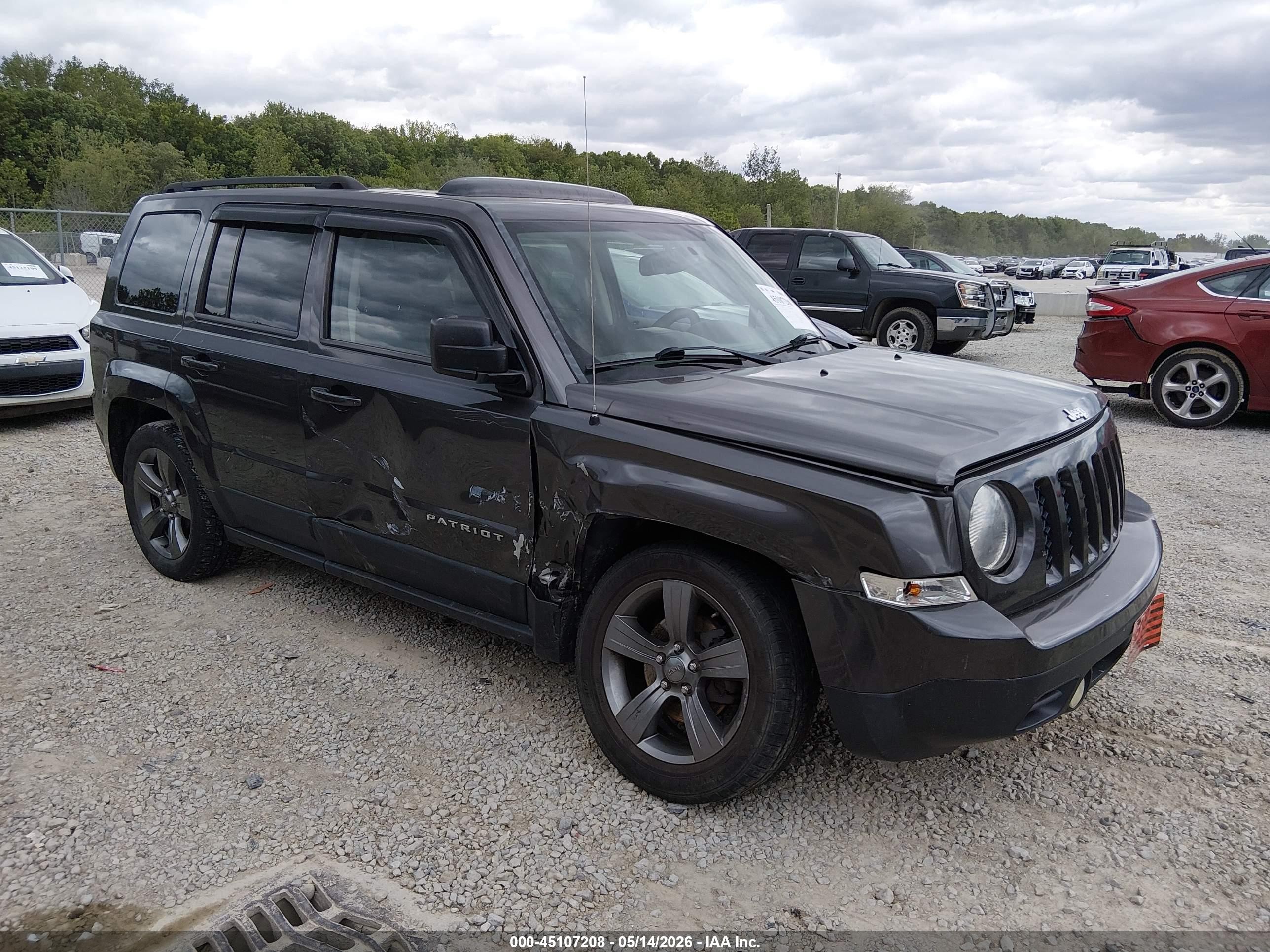 2015 Jeep Patriot High Altitude Edition Gray vin: 1C4NJPFA7FD372366
