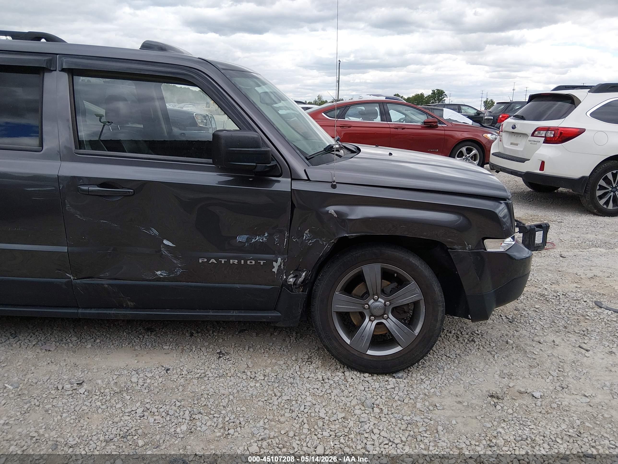 2015 Jeep Patriot High Altitude Edition Gray vin: 1C4NJPFA7FD372366
