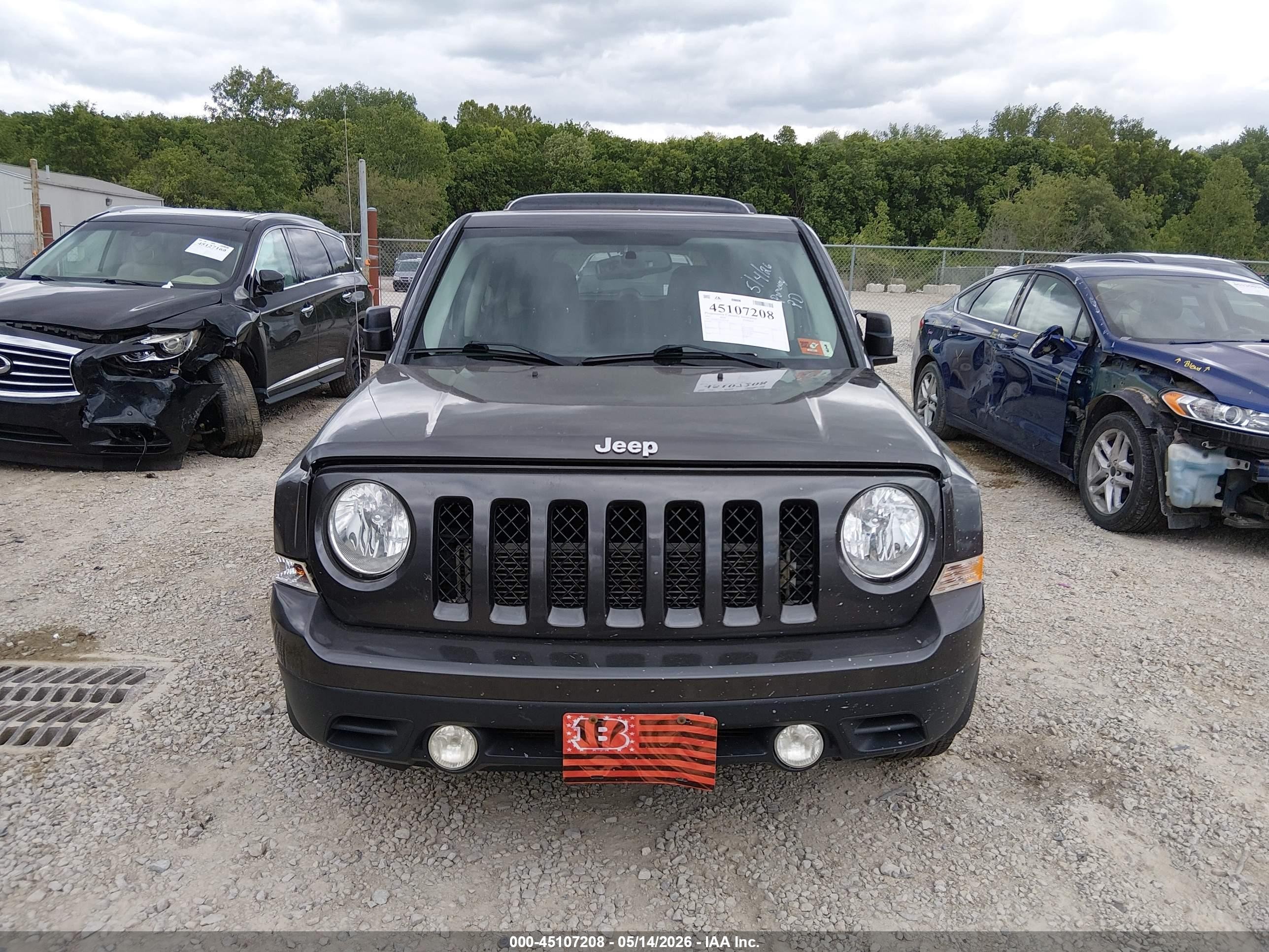 2015 Jeep Patriot High Altitude Edition Gray vin: 1C4NJPFA7FD372366