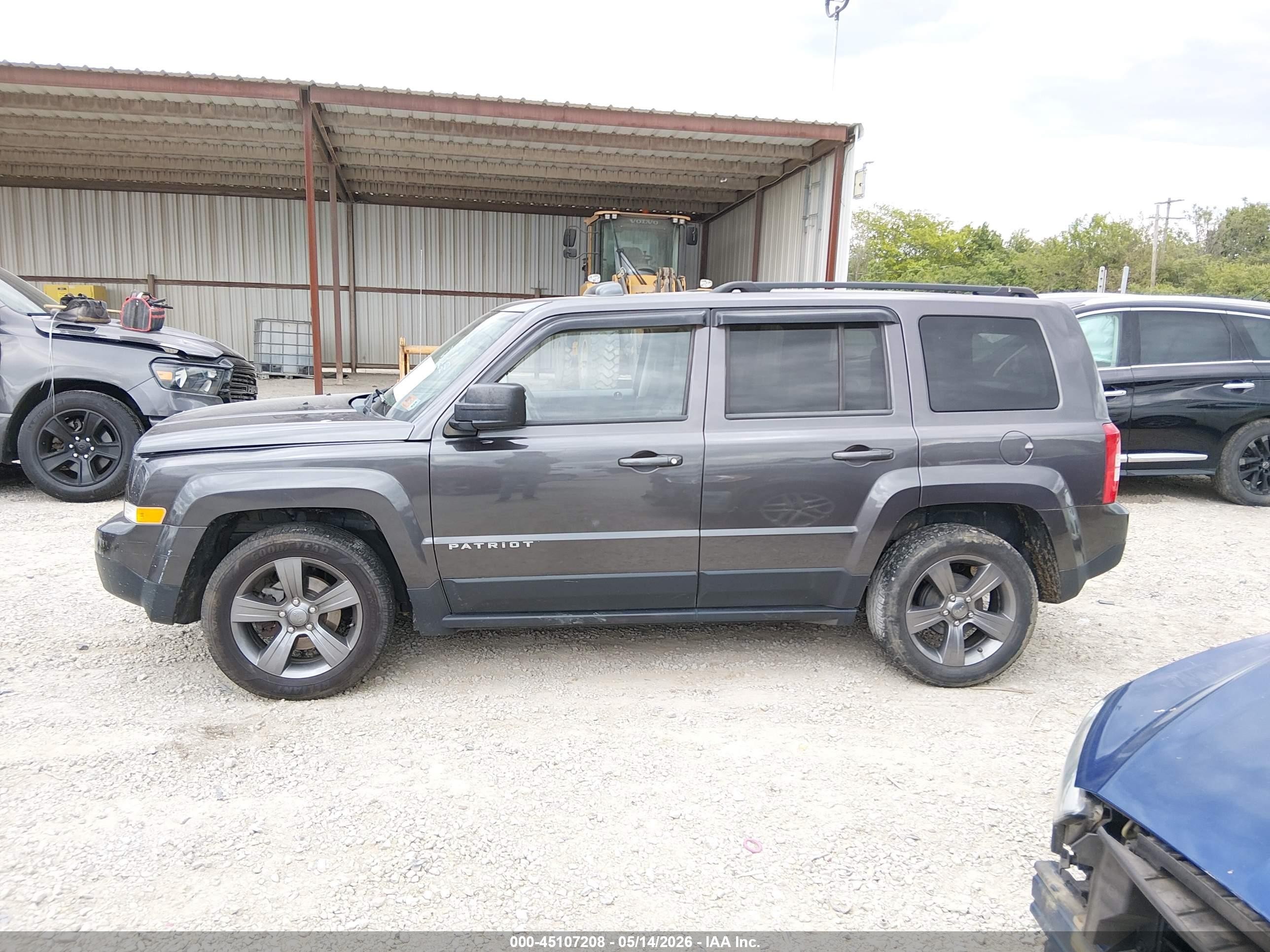 2015 Jeep Patriot High Altitude Edition Gray vin: 1C4NJPFA7FD372366