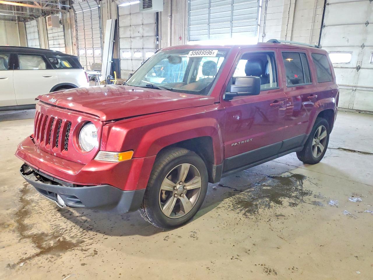 2016 Jeep Patriot Latitude Red vin: 1C4NJPFA7GD710687
