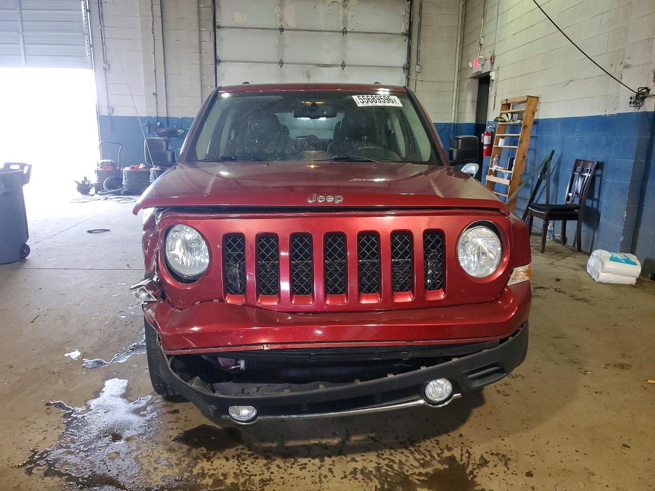 2016 Jeep Patriot Latitude Red vin: 1C4NJPFA7GD710687