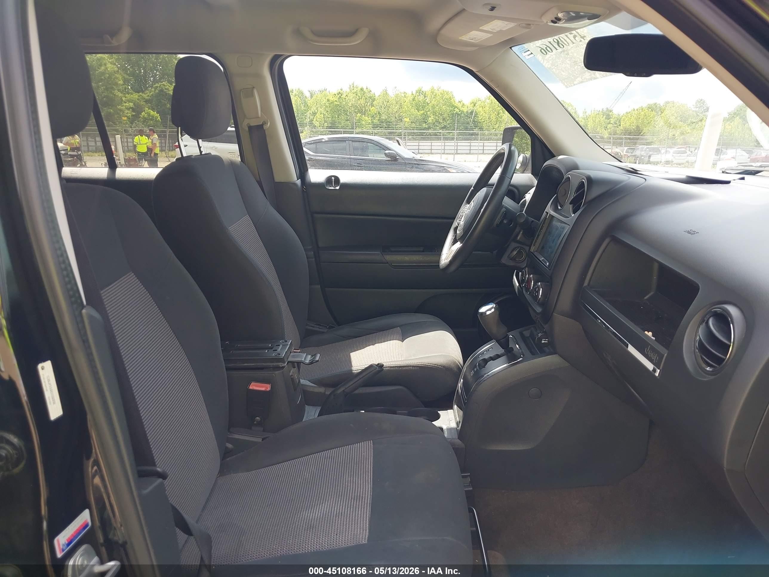2014 Jeep Patriot Latitude Black vin: 1C4NJPFA8ED550056