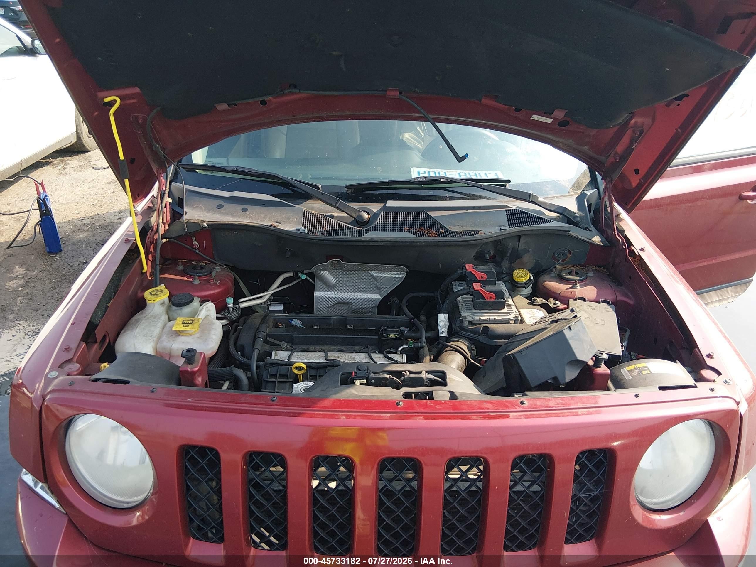 2014 Jeep Patriot High Altitude Burgundy vin: 1C4NJPFA8ED679981