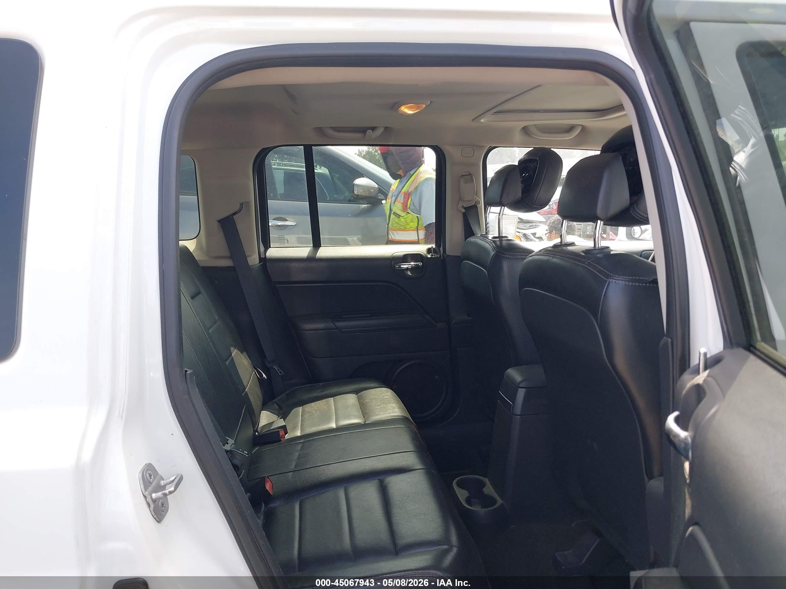 2014 Jeep Patriot High Altitude Белый vin: 1C4NJPFA8ED715703