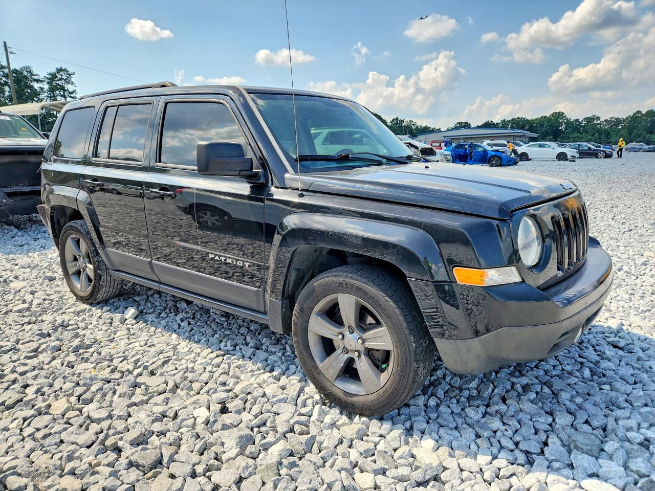 2014 Jeep Patriot Latitude Black vin: 1C4NJPFA8ED889299
