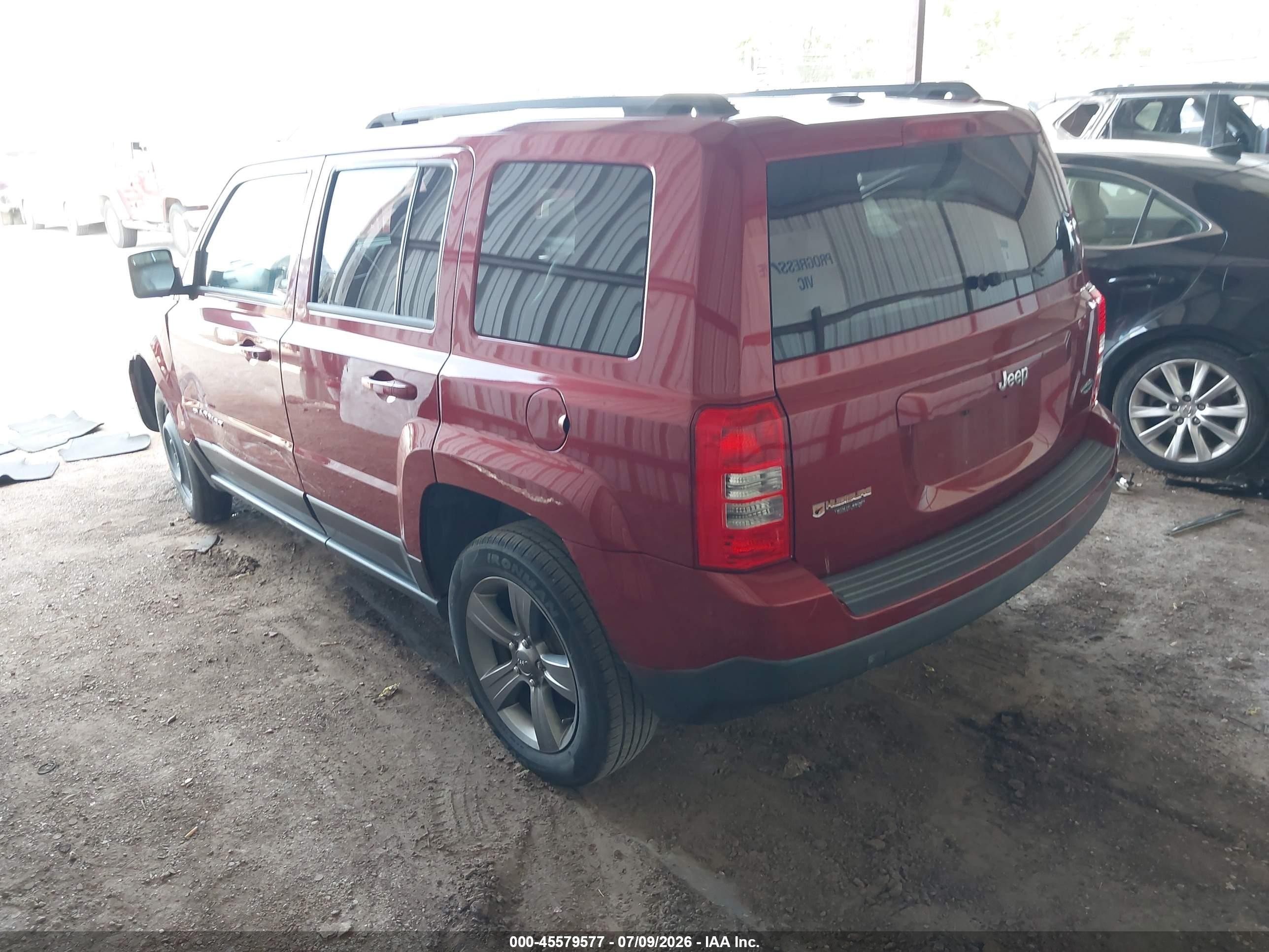 2015 Jeep Patriot High Altitude Edition Красный vin: 1C4NJPFA8FD115670