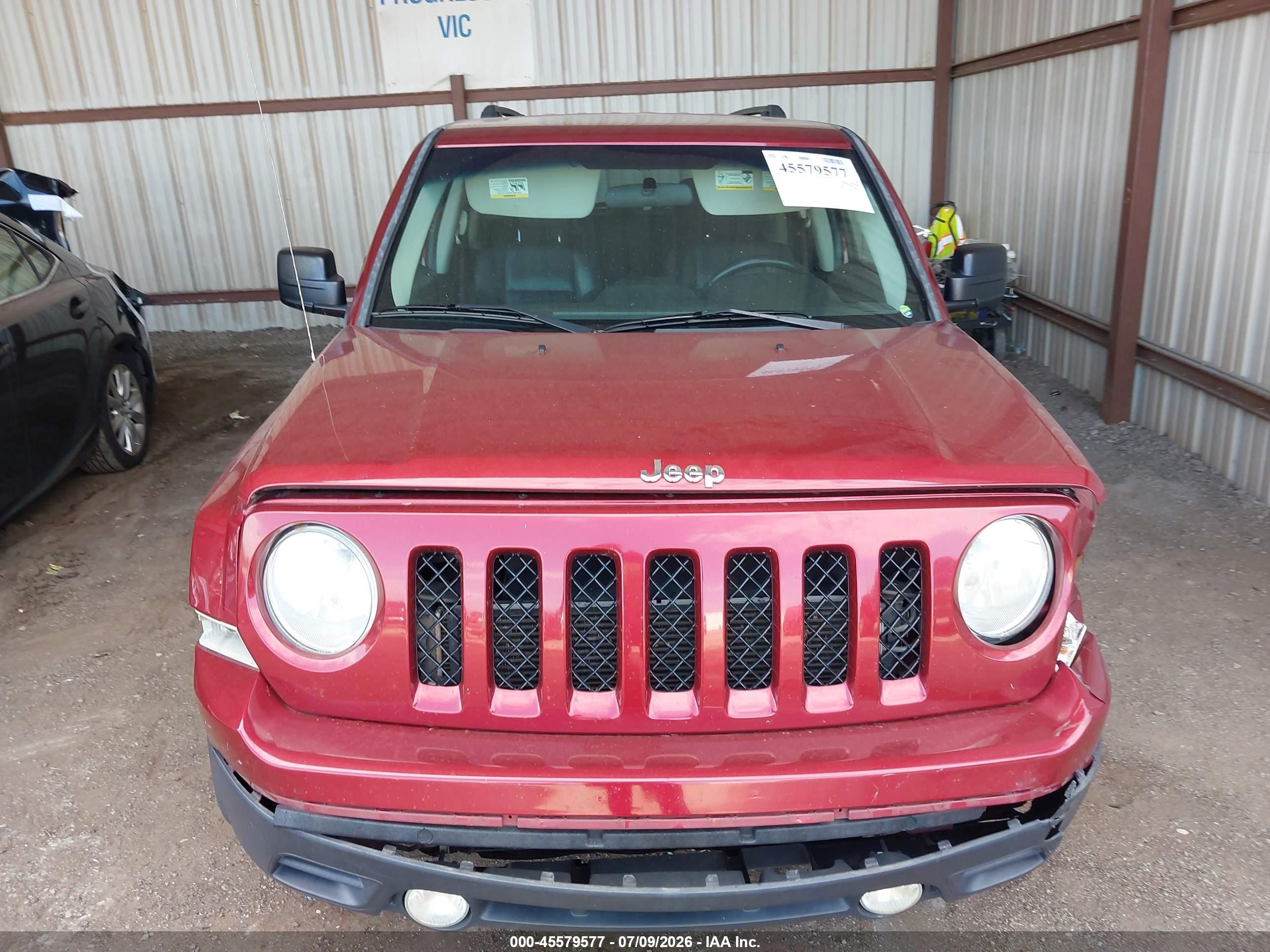 2015 Jeep Patriot High Altitude Edition Красный vin: 1C4NJPFA8FD115670