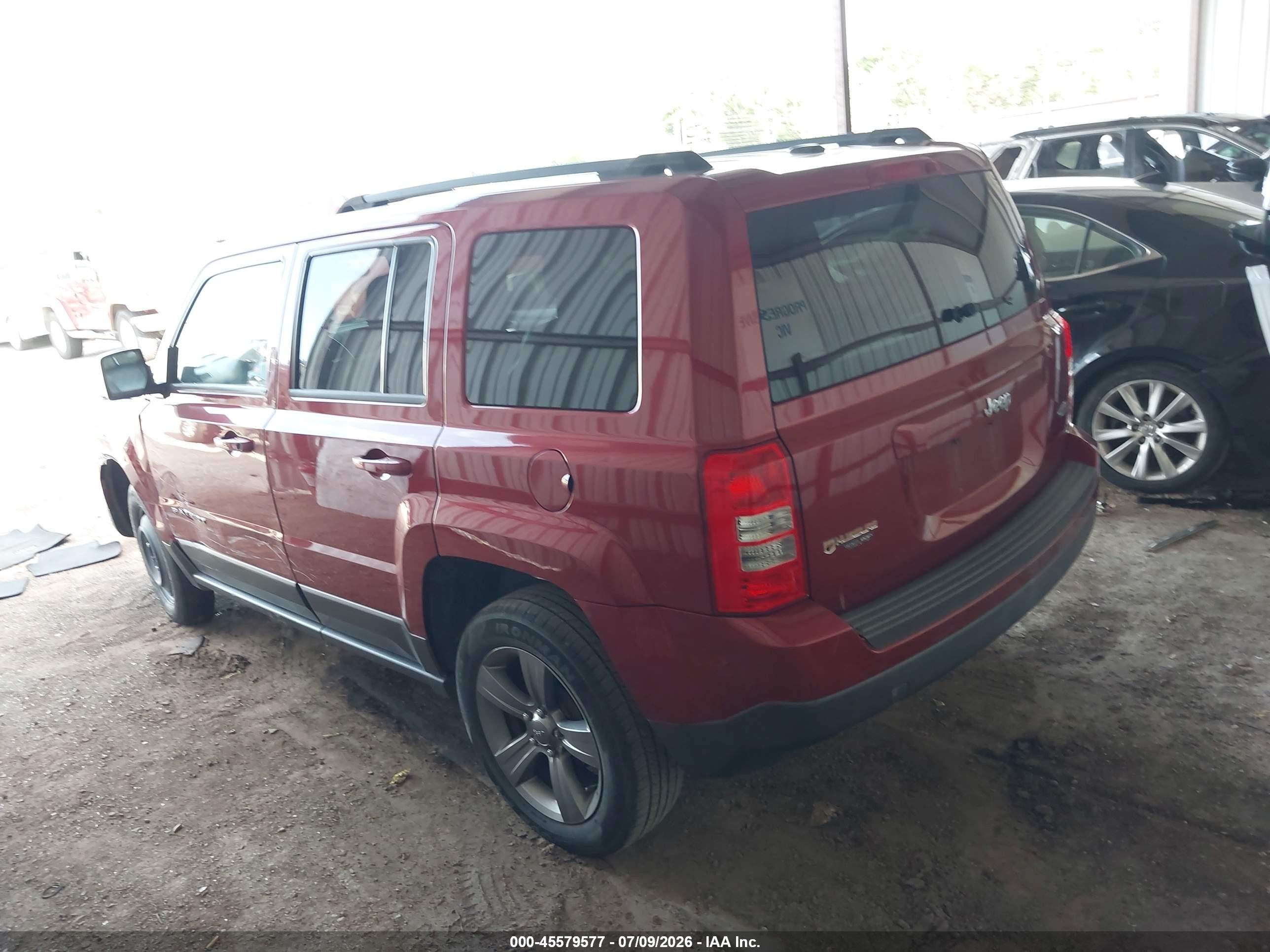 2015 Jeep Patriot High Altitude Edition Красный vin: 1C4NJPFA8FD115670