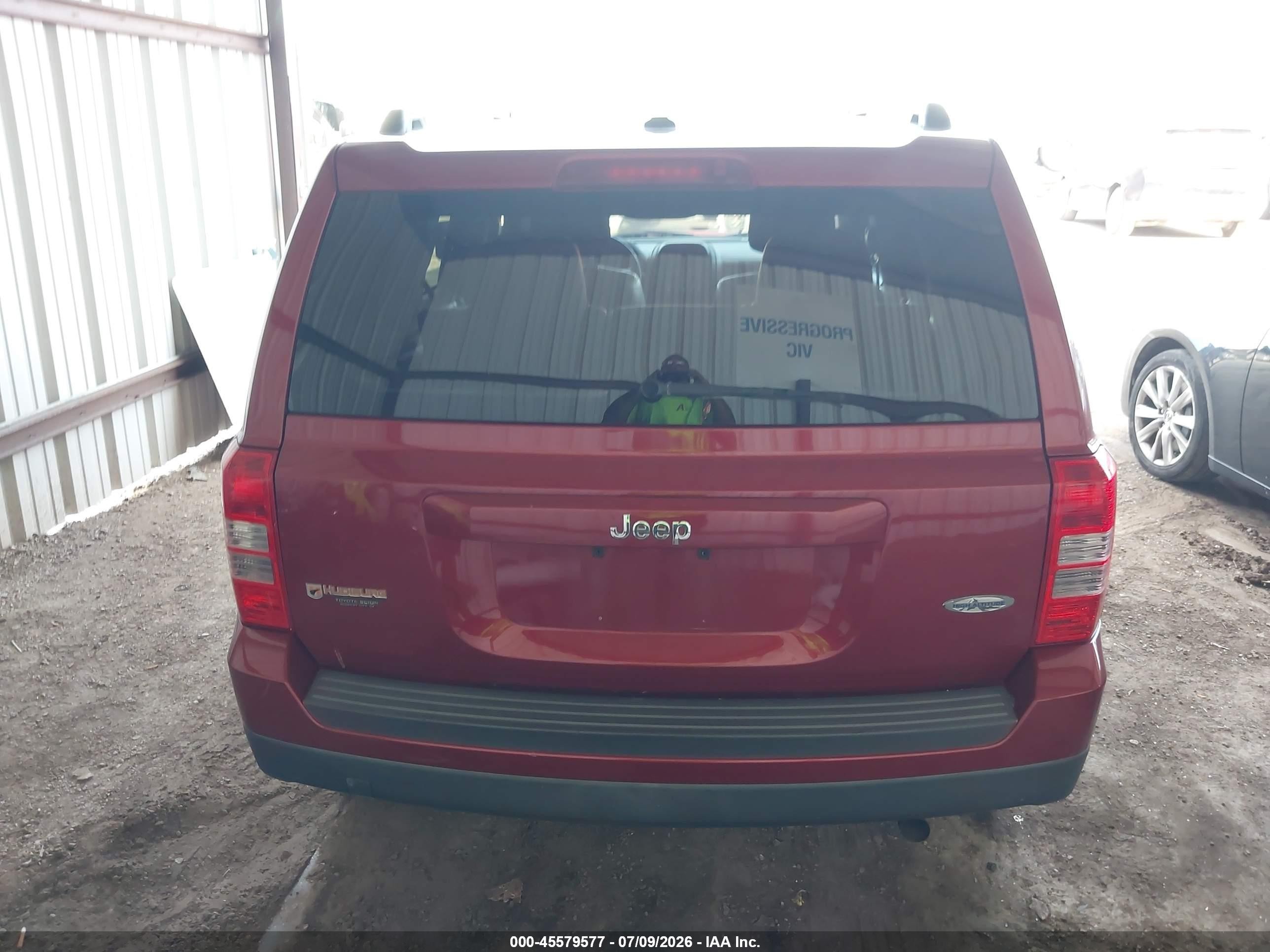 2015 Jeep Patriot High Altitude Edition Красный vin: 1C4NJPFA8FD115670