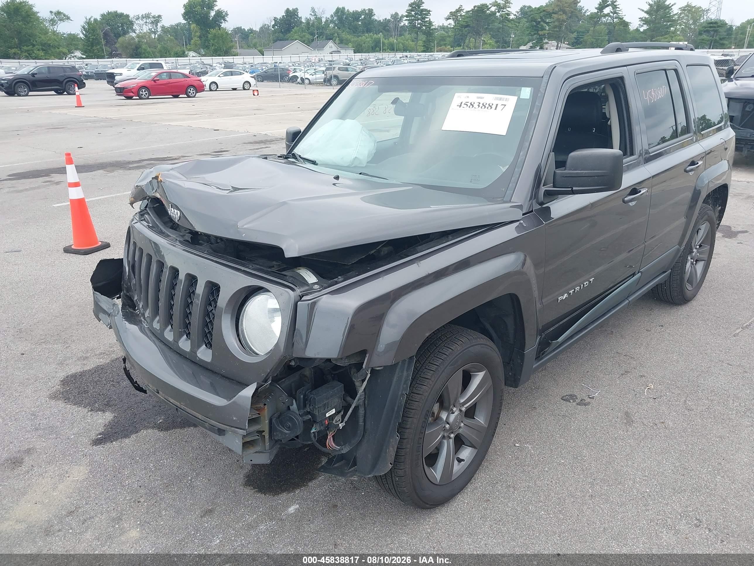 2015 Jeep Patriot High Altitude Edition Gray vin: 1C4NJPFA8FD122392