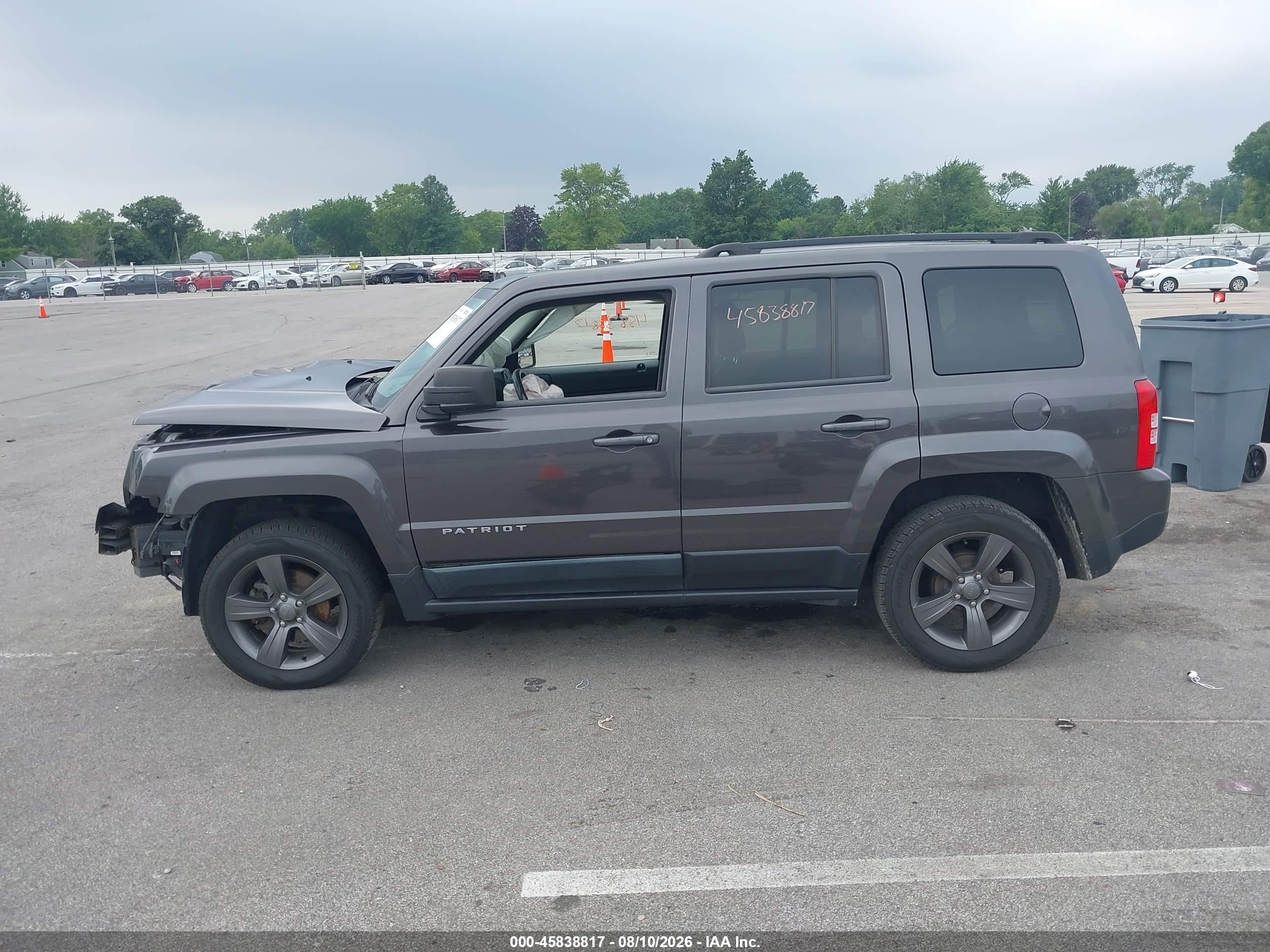 2015 Jeep Patriot High Altitude Edition Gray vin: 1C4NJPFA8FD122392