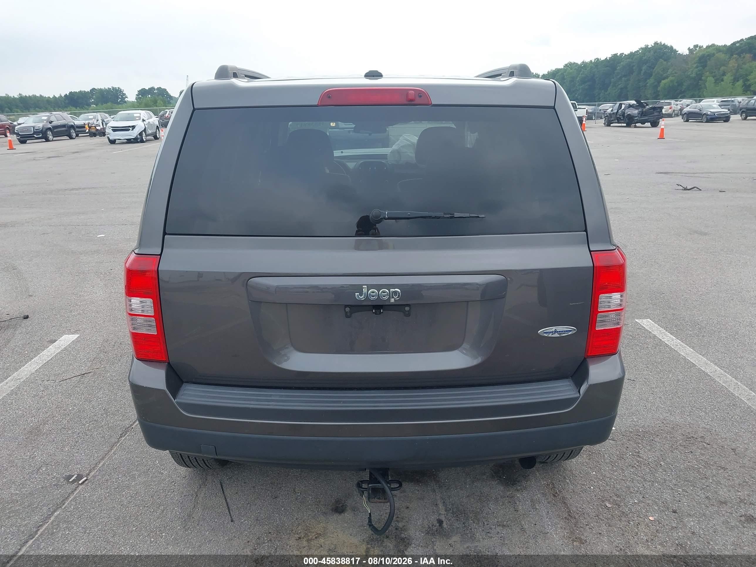 2015 Jeep Patriot High Altitude Edition Gray vin: 1C4NJPFA8FD122392