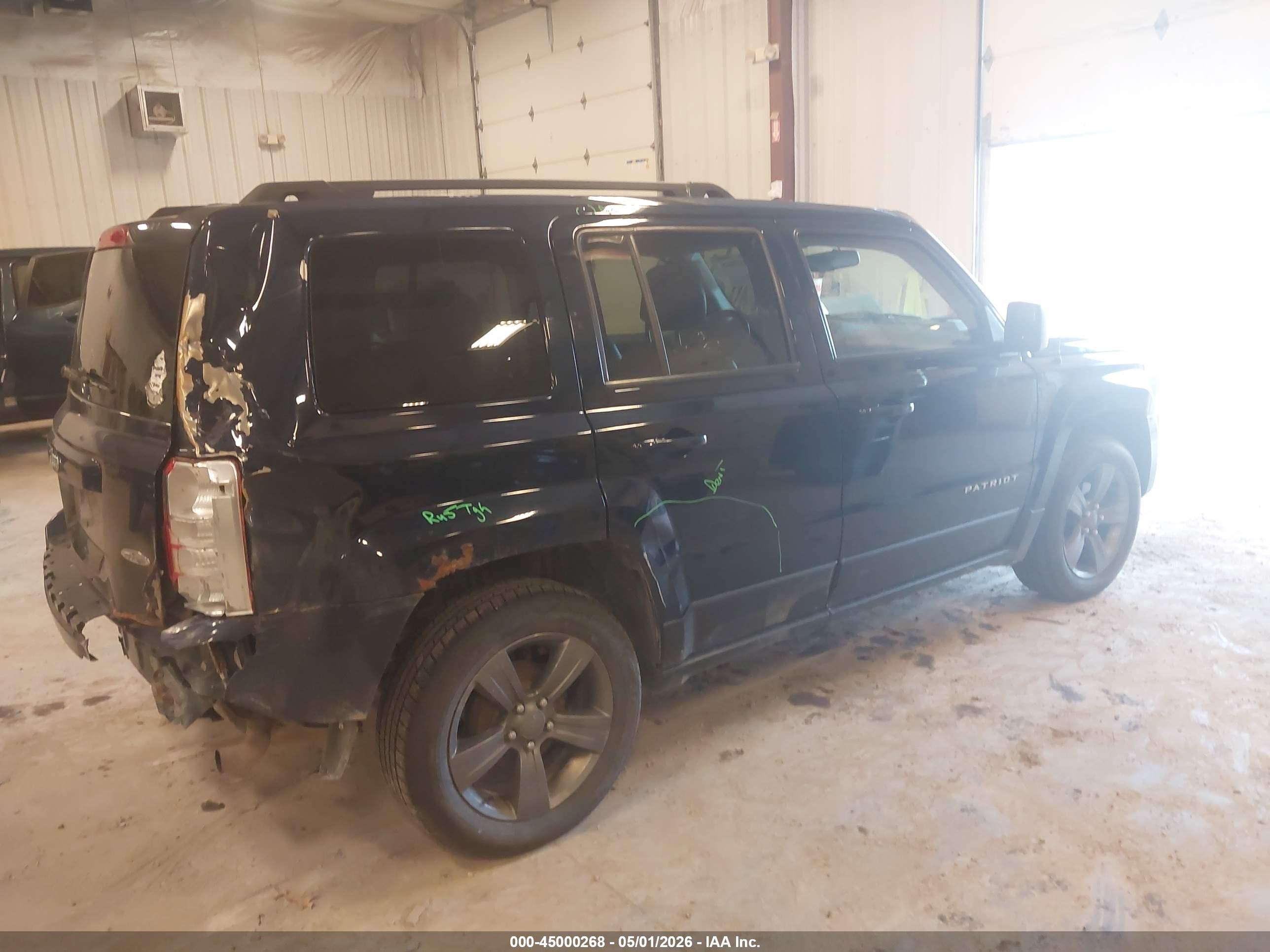 2015 Jeep Patriot High Altitude Edition Blue vin: 1C4NJPFA8FD170913