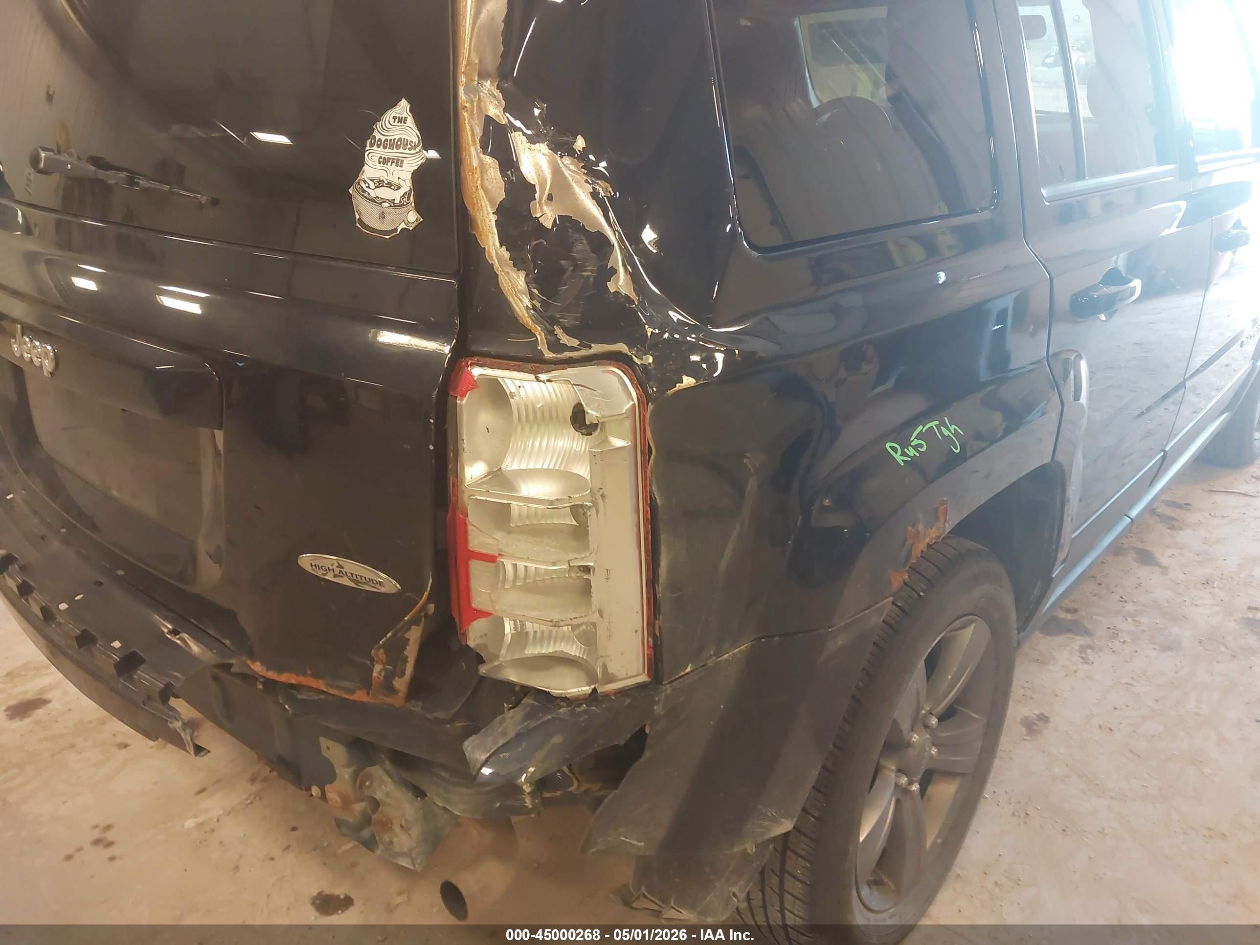 2015 Jeep Patriot High Altitude Edition Blue vin: 1C4NJPFA8FD170913