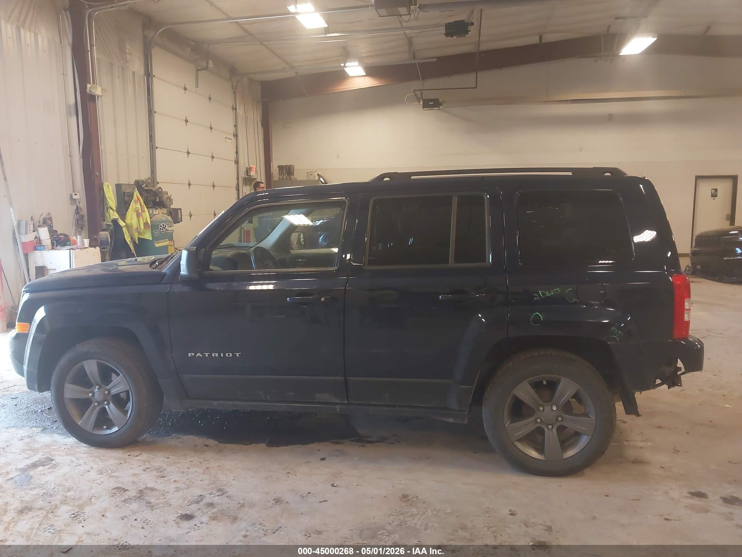 2015 Jeep Patriot High Altitude Edition Blue vin: 1C4NJPFA8FD170913