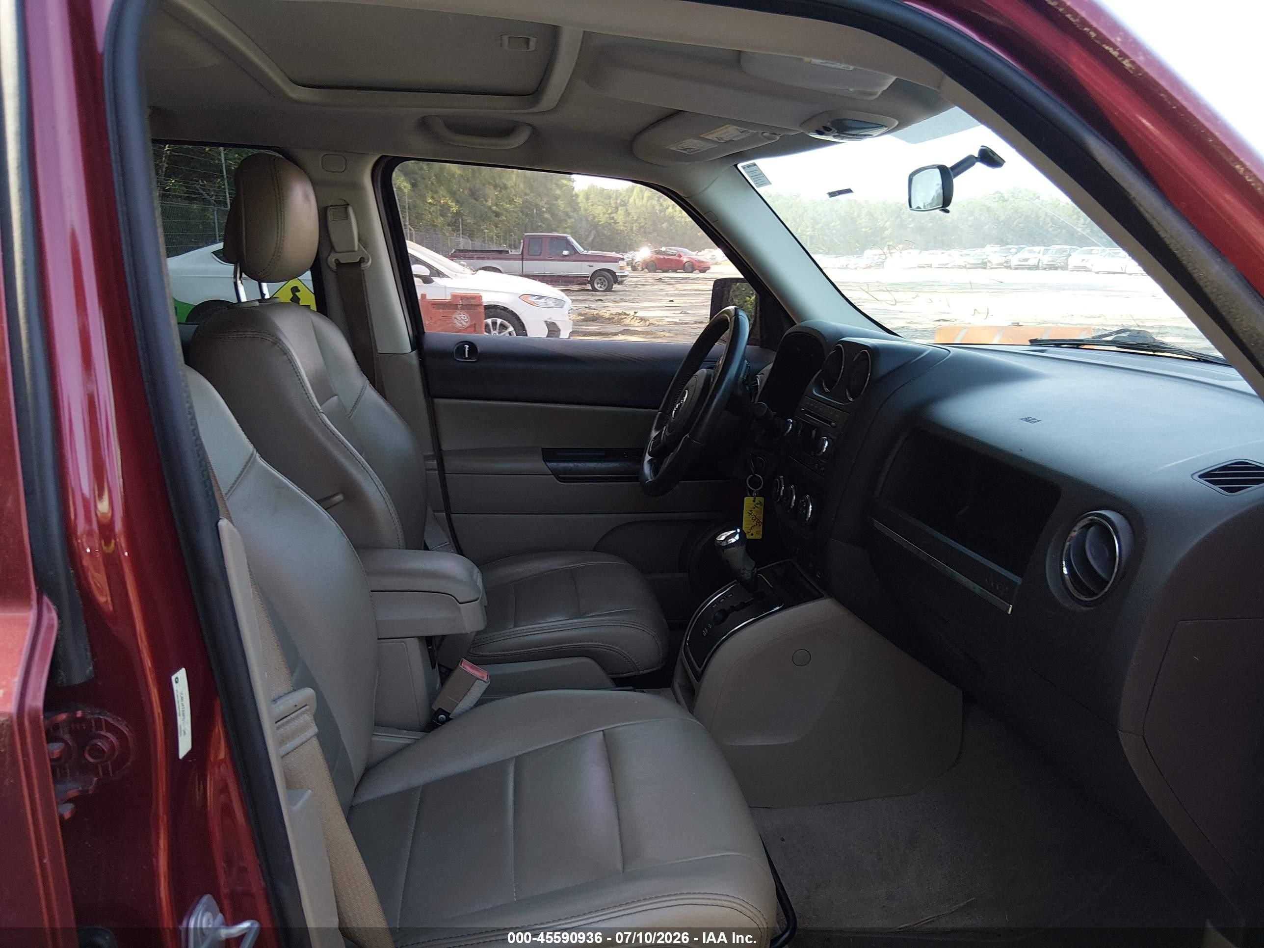 2015 Jeep Patriot High Altitude Edition Красный vin: 1C4NJPFA8FD191048