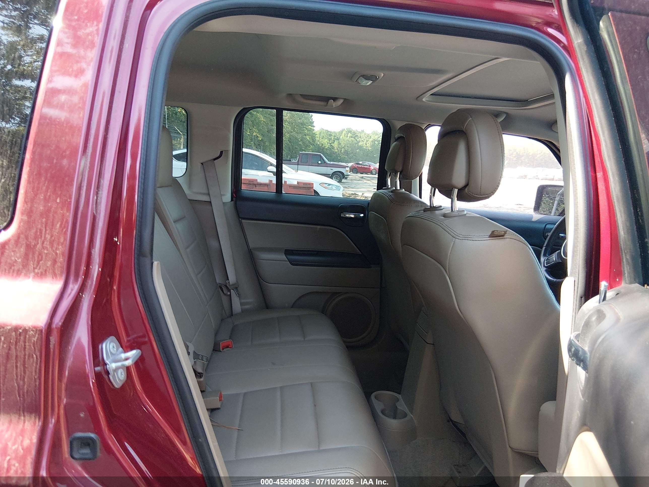 2015 Jeep Patriot High Altitude Edition Красный vin: 1C4NJPFA8FD191048