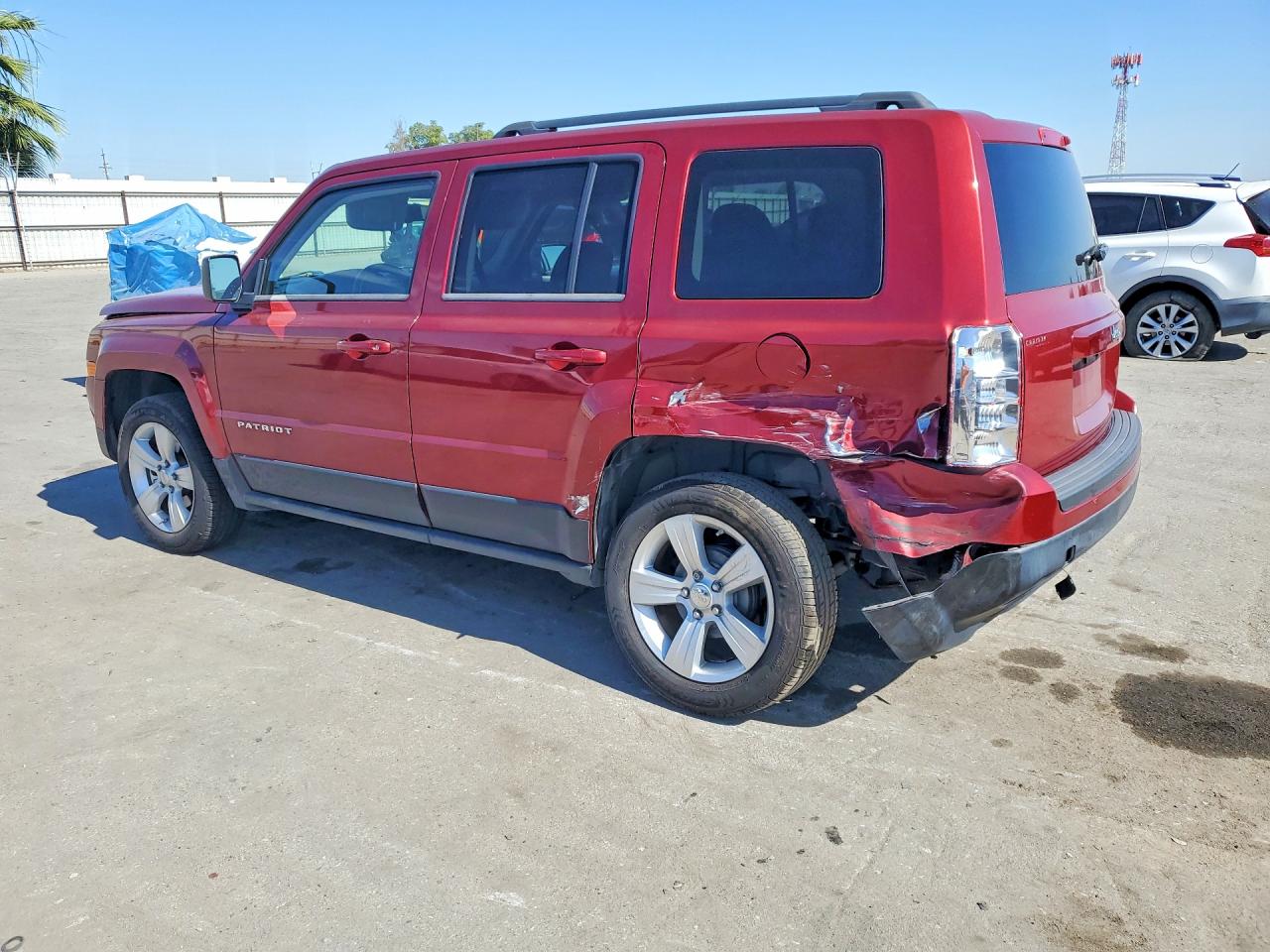 2012 Jeep Patriot Latitude Maroon vin: 1C4NJPFA9CD548507