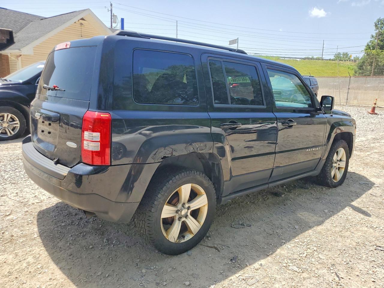2013 Jeep Patriot Latitude Black vin: 1C4NJPFA9DD119336