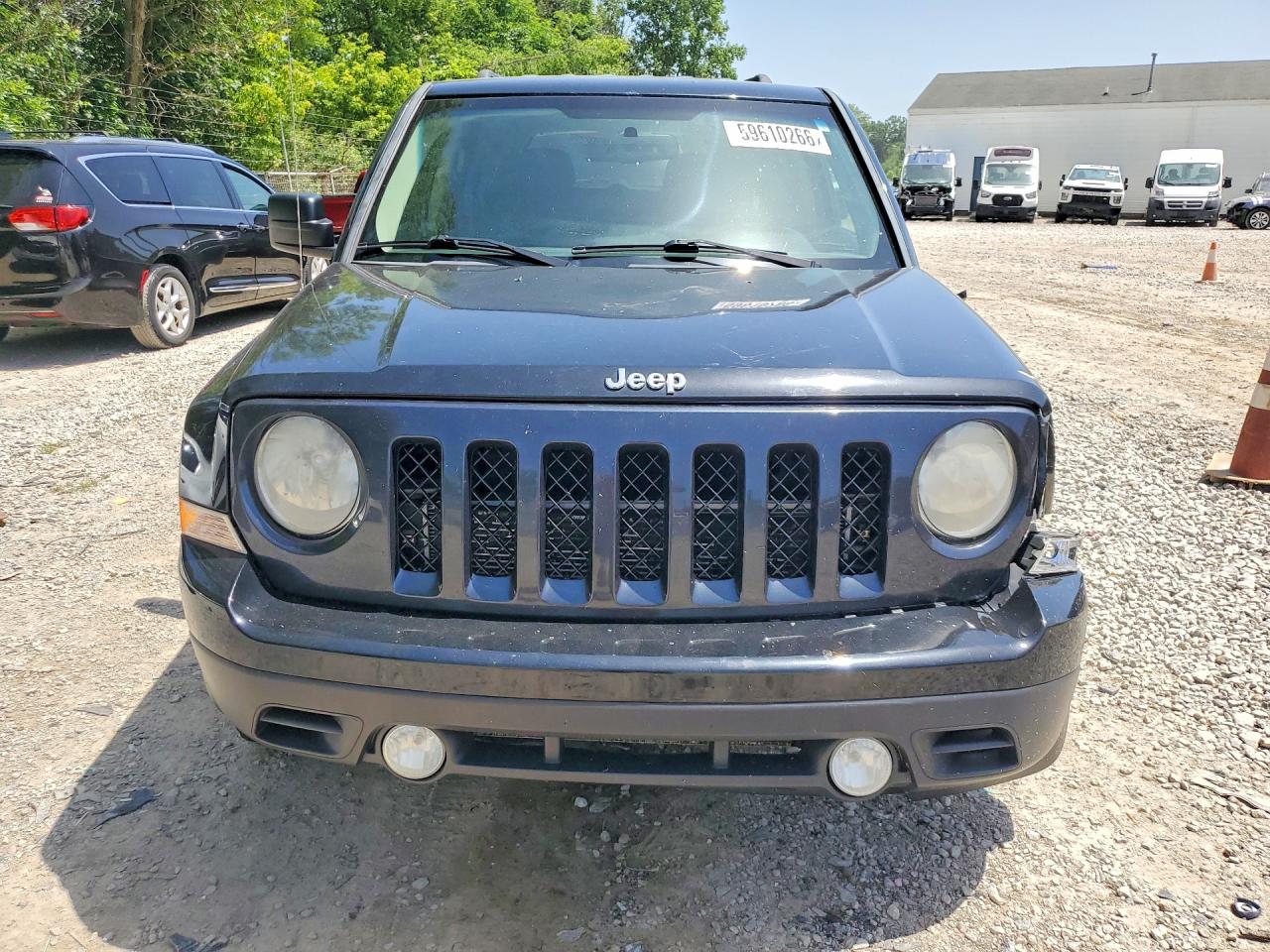2013 Jeep Patriot Latitude Black vin: 1C4NJPFA9DD119336