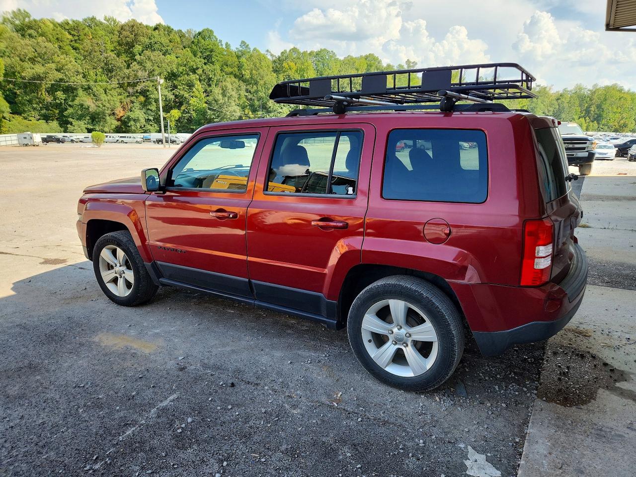 2014 Jeep Patriot Latitude Бордовый vin: 1C4NJPFA9ED645581