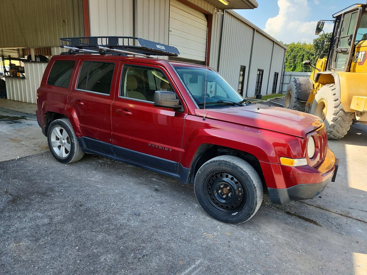 2014 Jeep Patriot Latitude Бордовый vin: 1C4NJPFA9ED645581