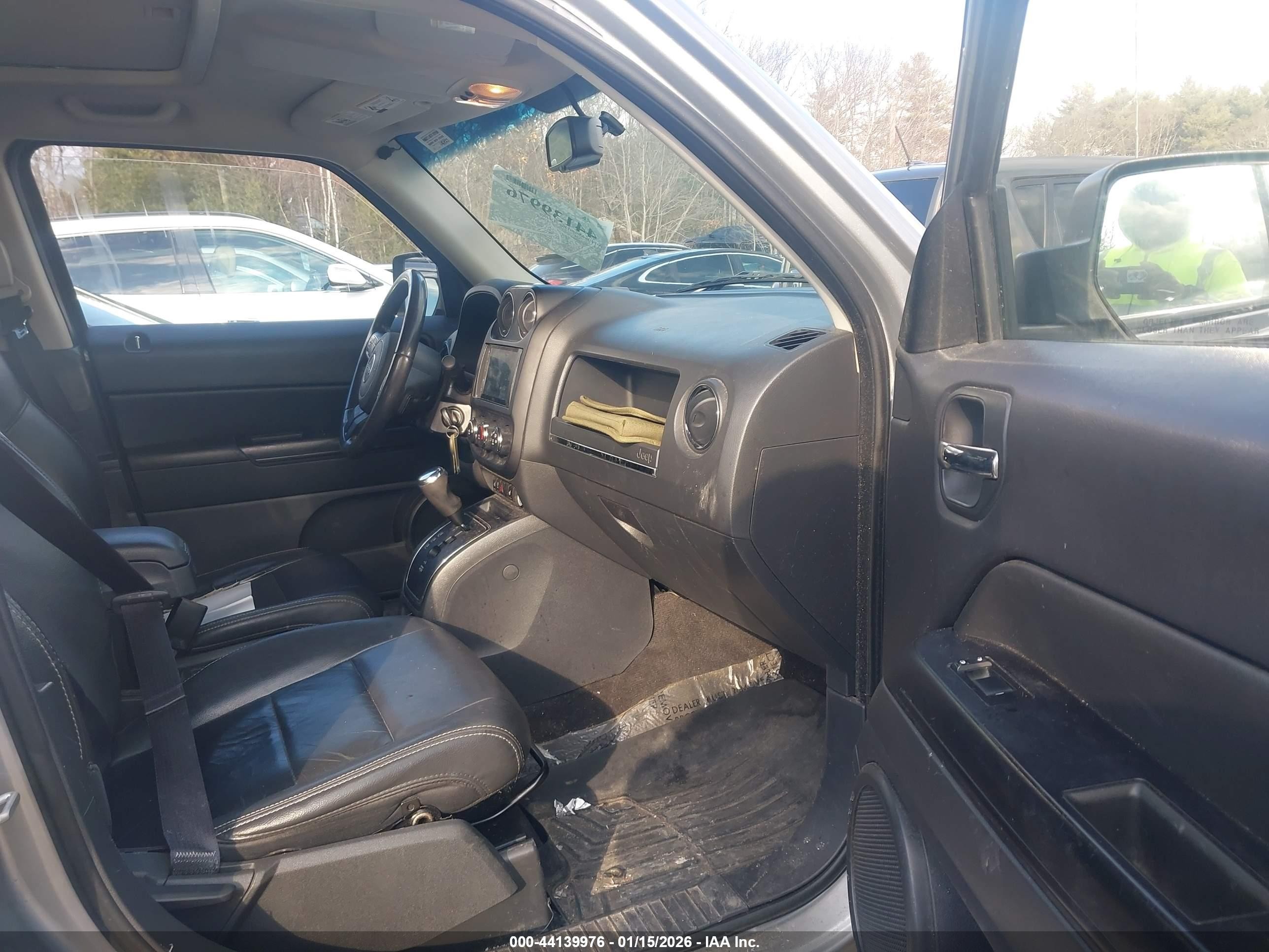 2015 Jeep Patriot High Altitude Edition Silver vin: 1C4NJPFA9FD185629