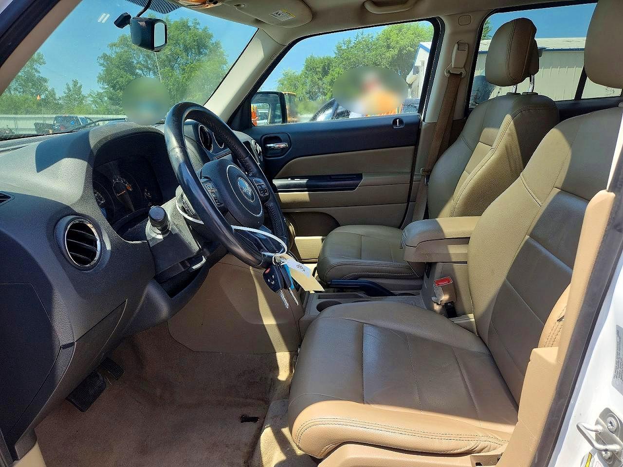 2017 Jeep Patriot Latitude White vin: 1C4NJPFA9HD136854