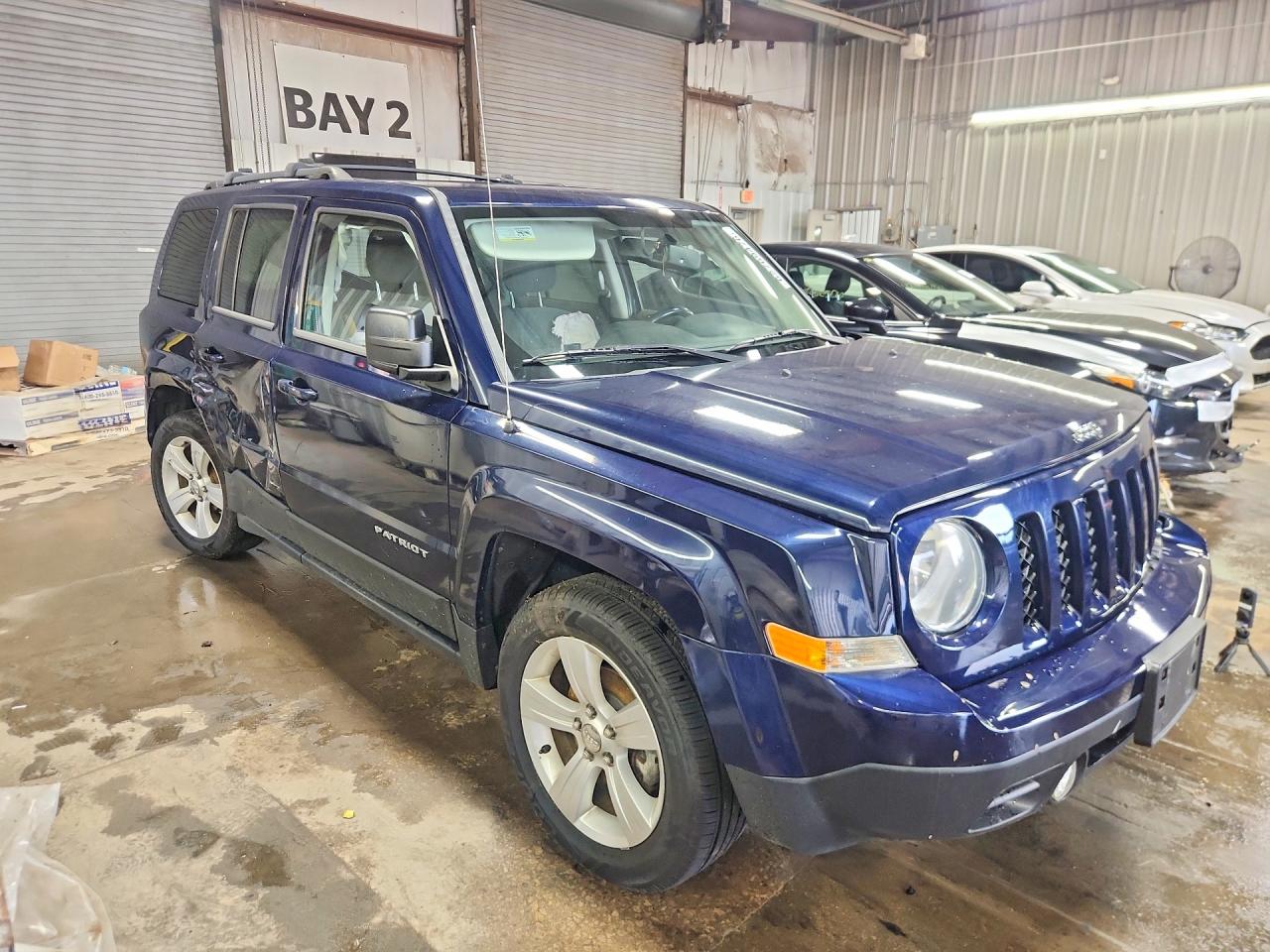 2013 Jeep Patriot Latitude Blue vin: 1C4NJPFAXDD283355