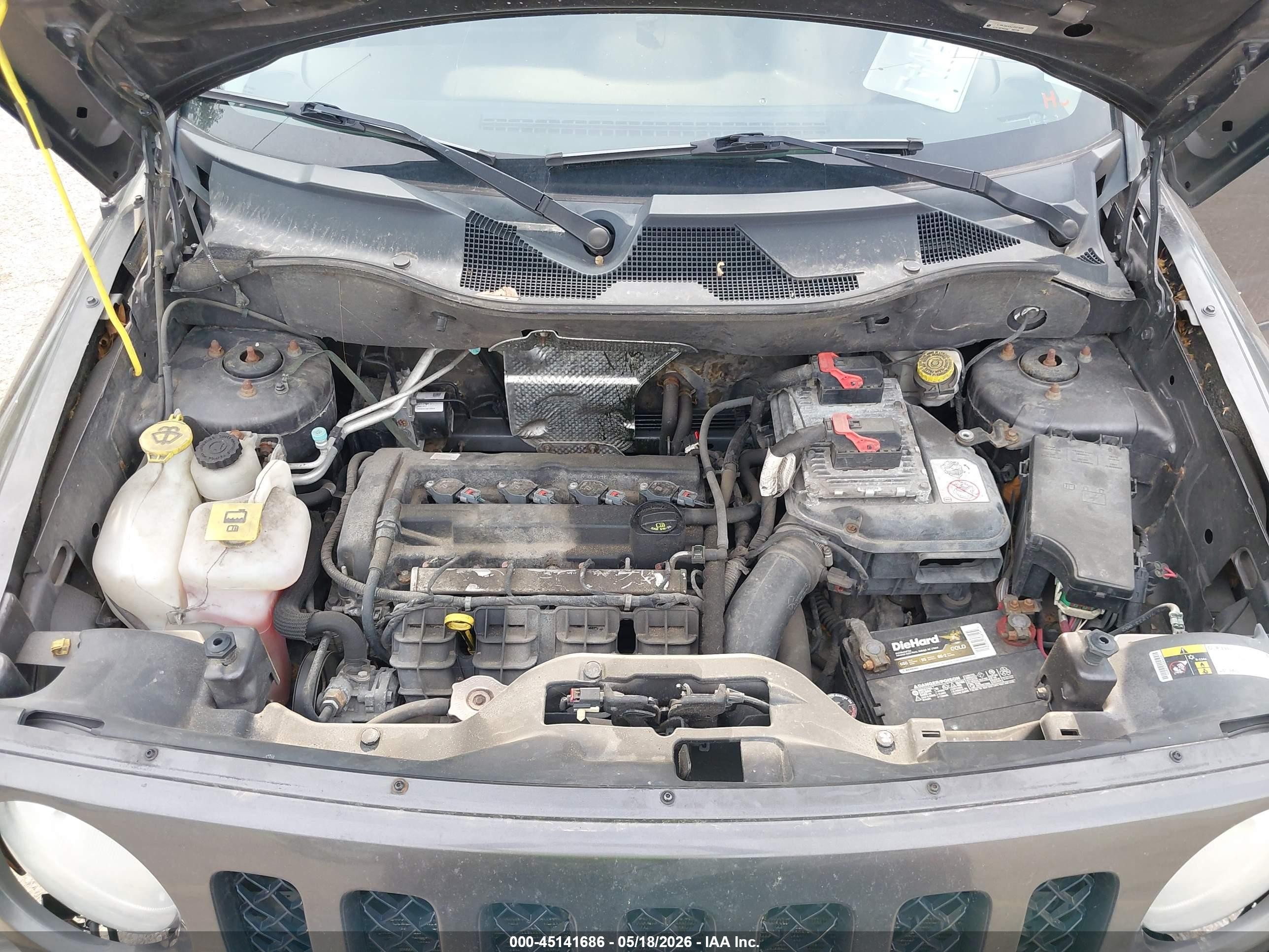 2014 Jeep Patriot High Altitude Gray vin: 1C4NJPFAXED927888
