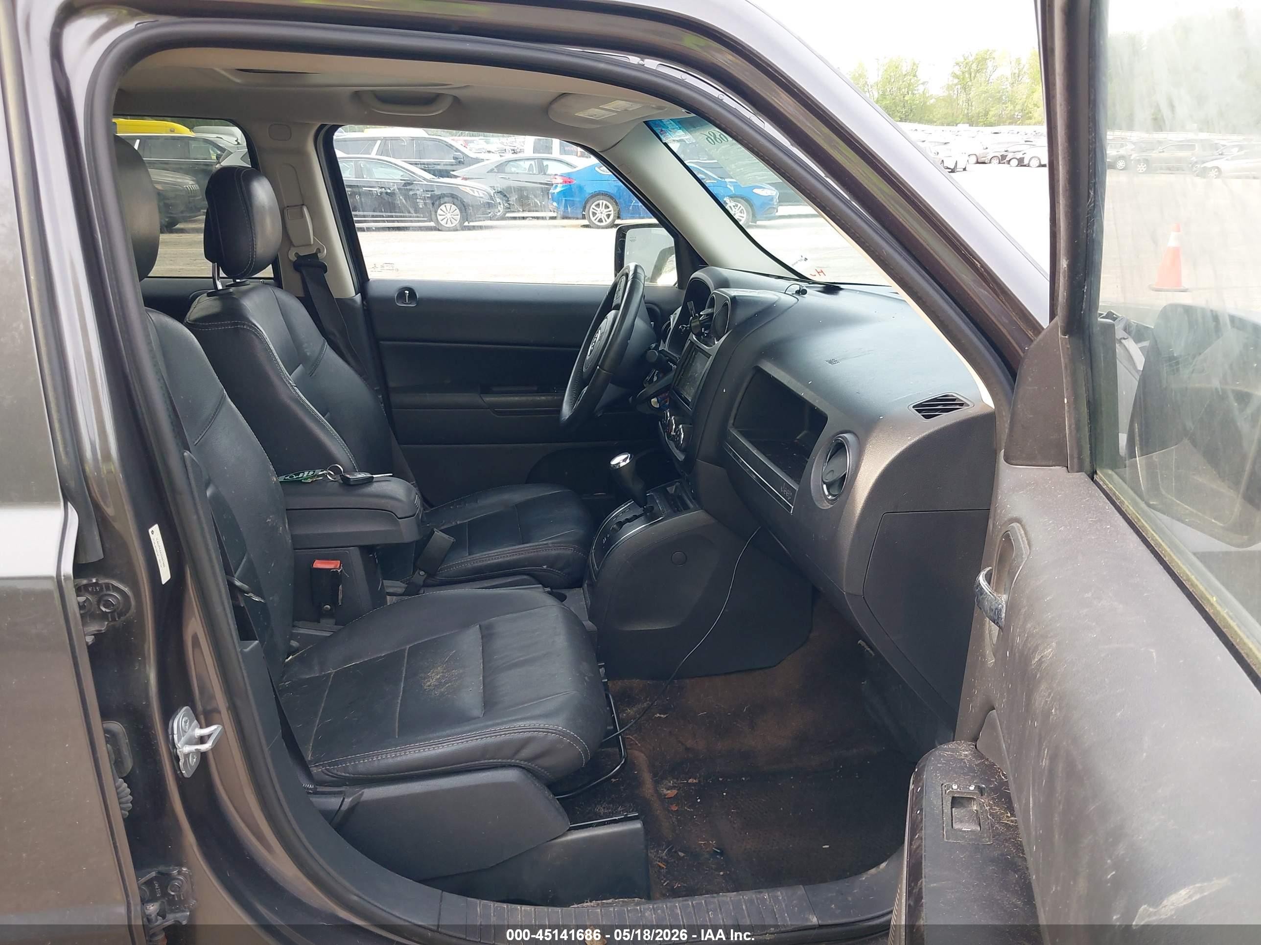 2014 Jeep Patriot High Altitude Gray vin: 1C4NJPFAXED927888