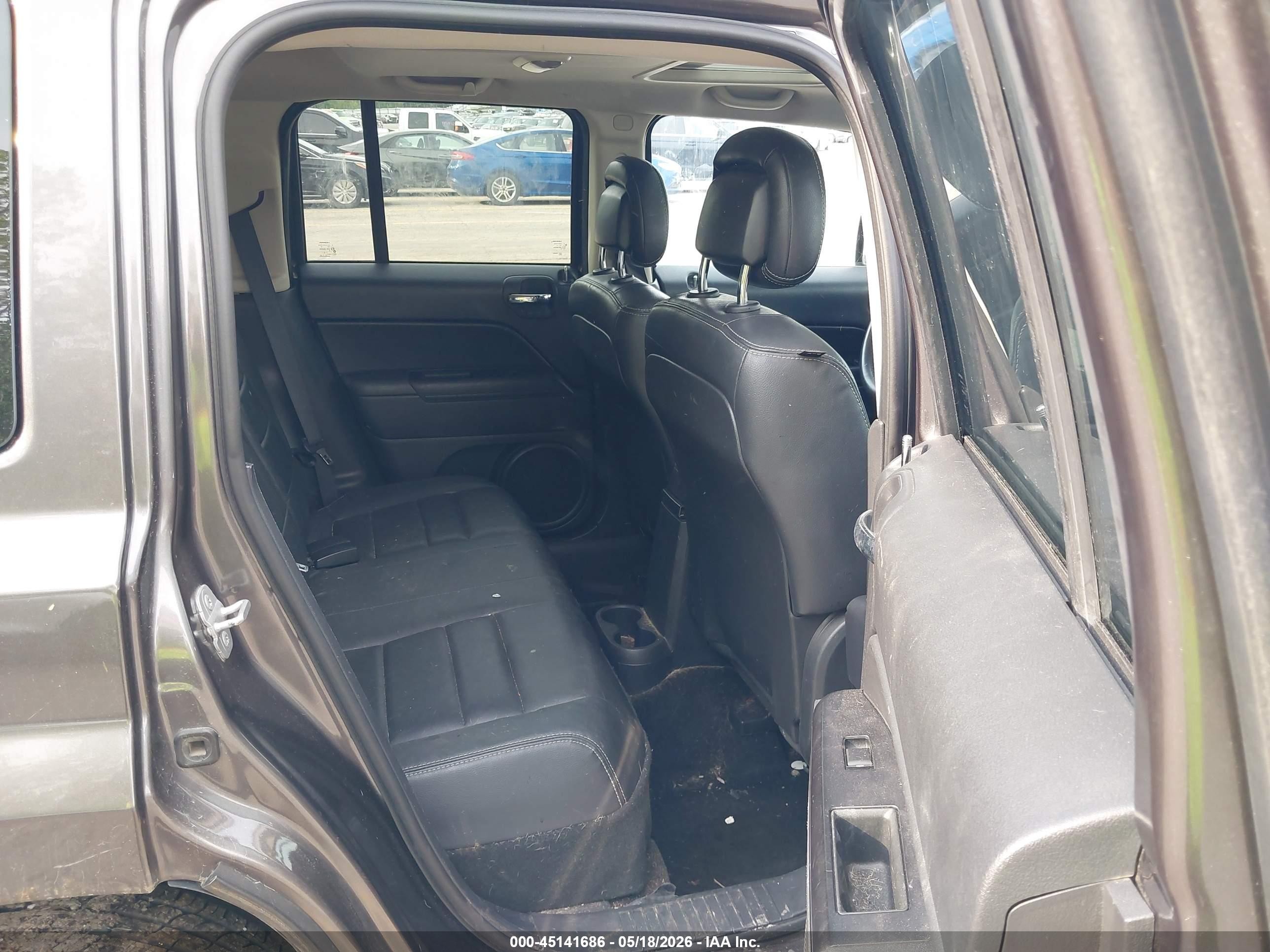 2014 Jeep Patriot High Altitude Gray vin: 1C4NJPFAXED927888