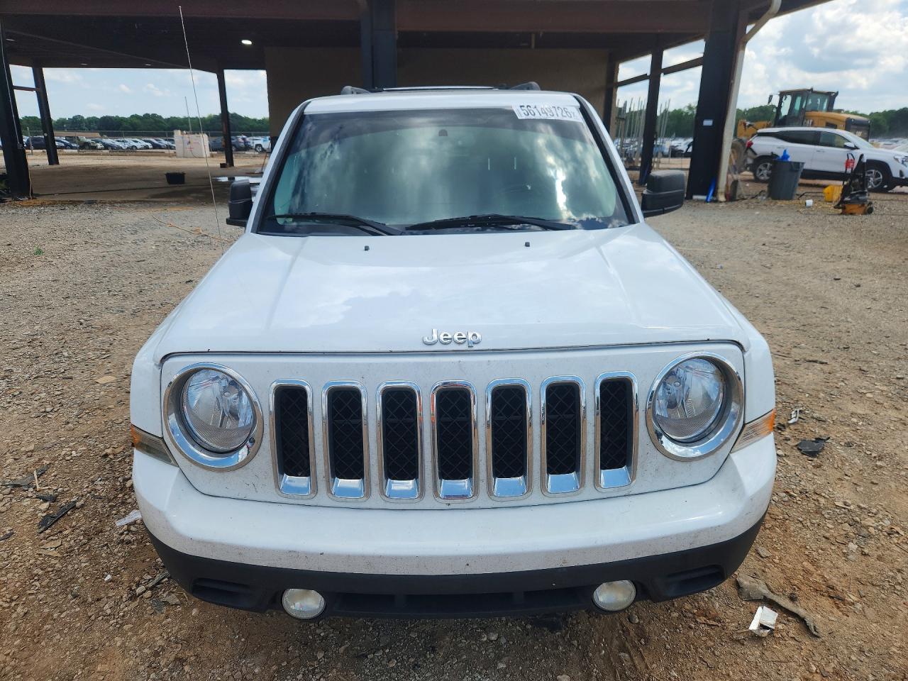 2015 Jeep Patriot Latitude White vin: 1C4NJPFAXFD358428