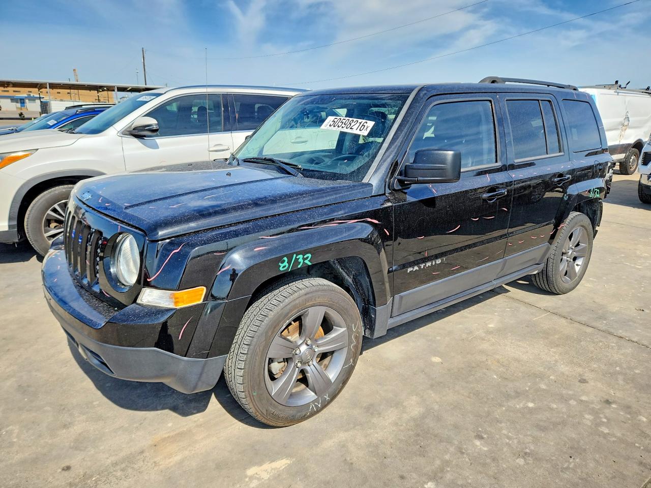 2015 Jeep Patriot Latitude Black vin: 1C4NJPFAXFD388688