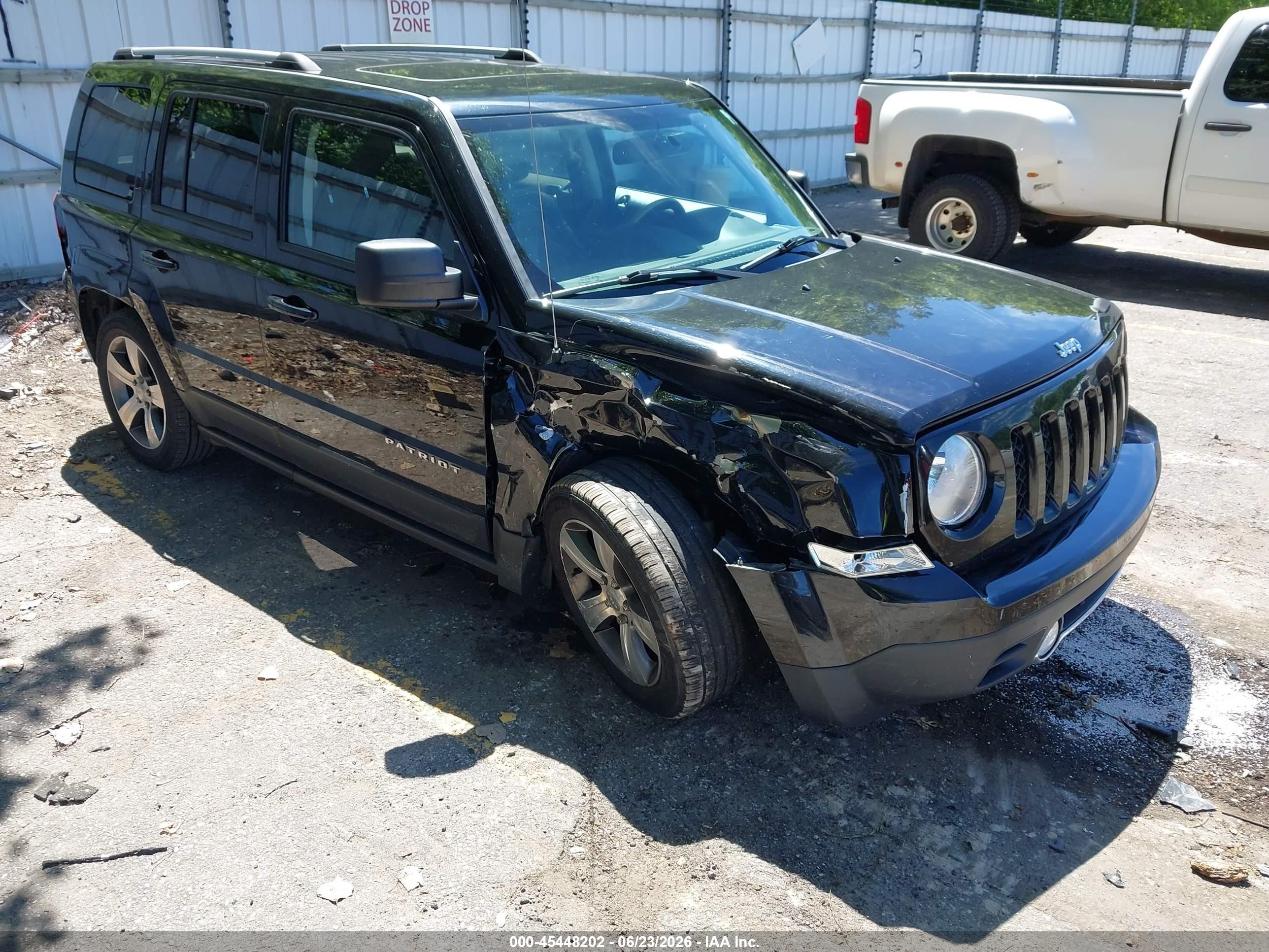 2017 Jeep Patriot High Altitude Черный vin: 1C4NJPFAXHD136779