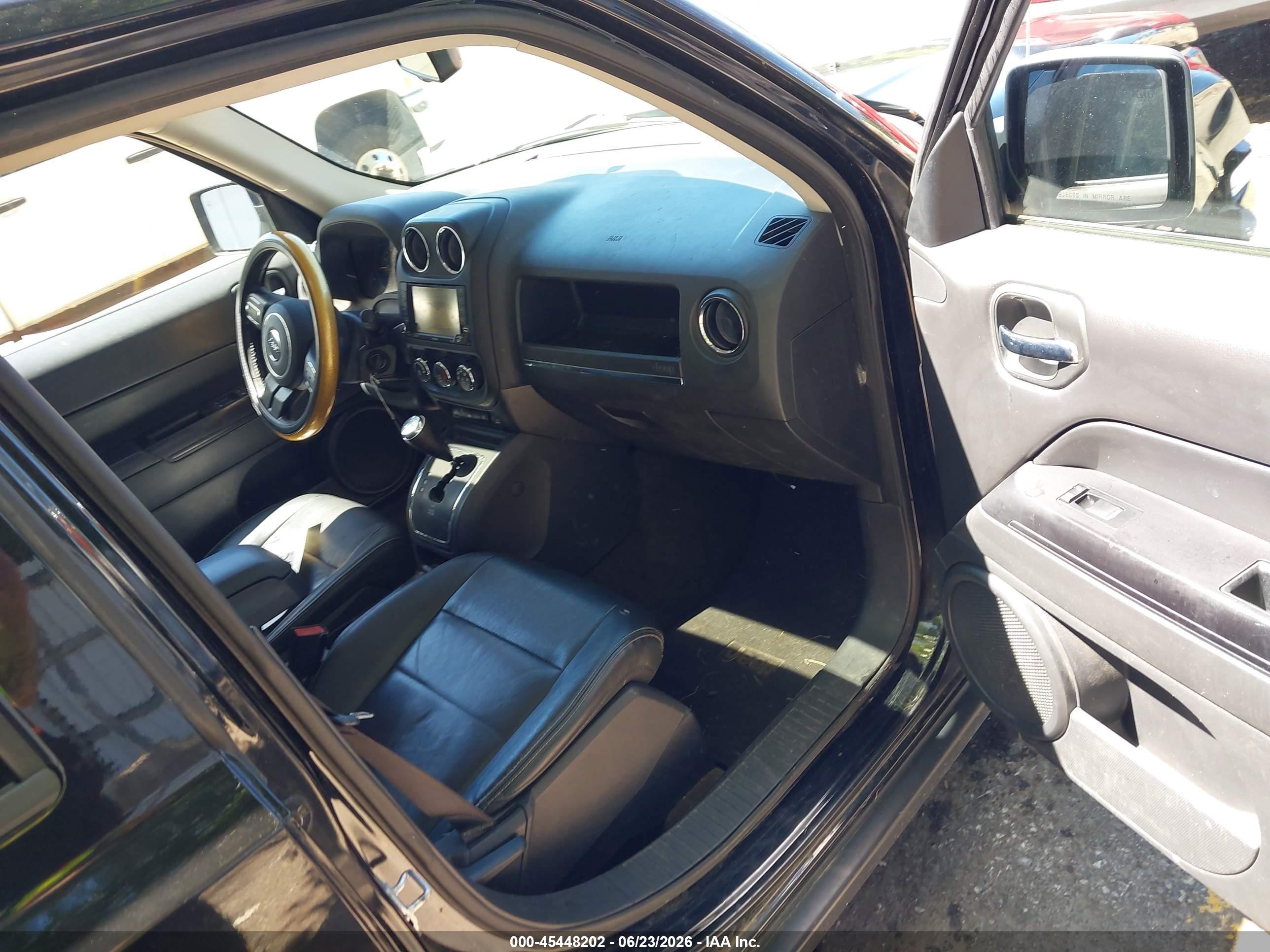 2017 Jeep Patriot High Altitude Черный vin: 1C4NJPFAXHD136779