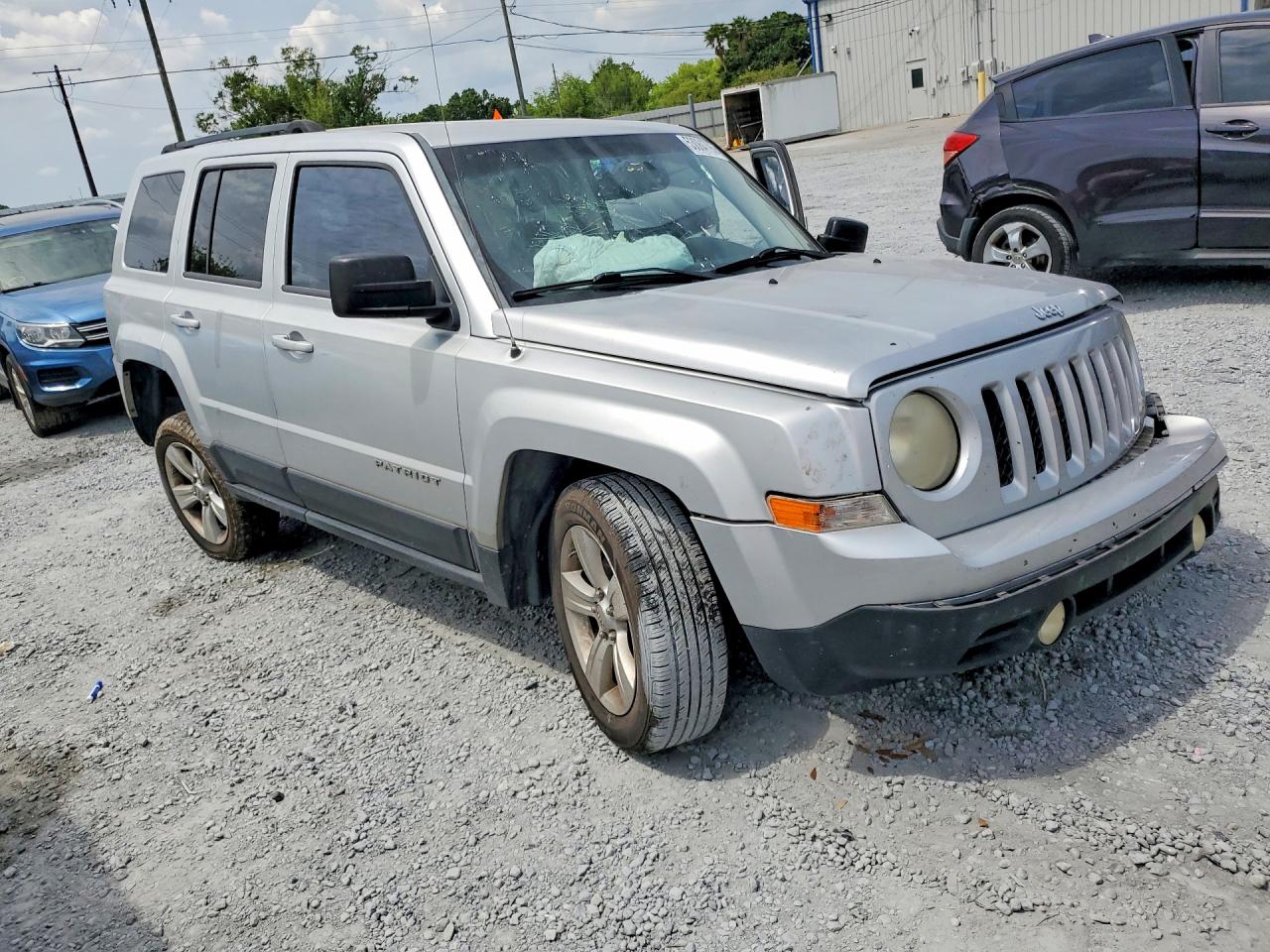 2012 Jeep Patriot Latitude Silver vin: 1C4NJPFB0CD566371