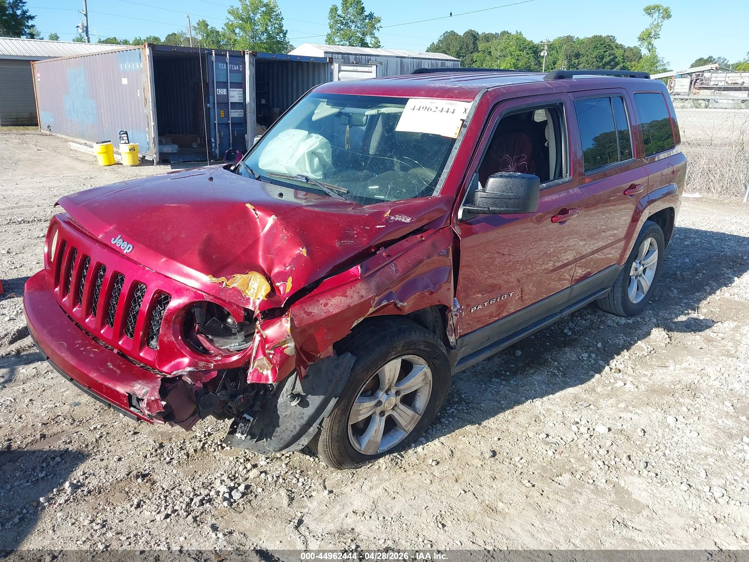 2015 Jeep Patriot Latitude Burgundy vin: 1C4NJPFB1FD122341