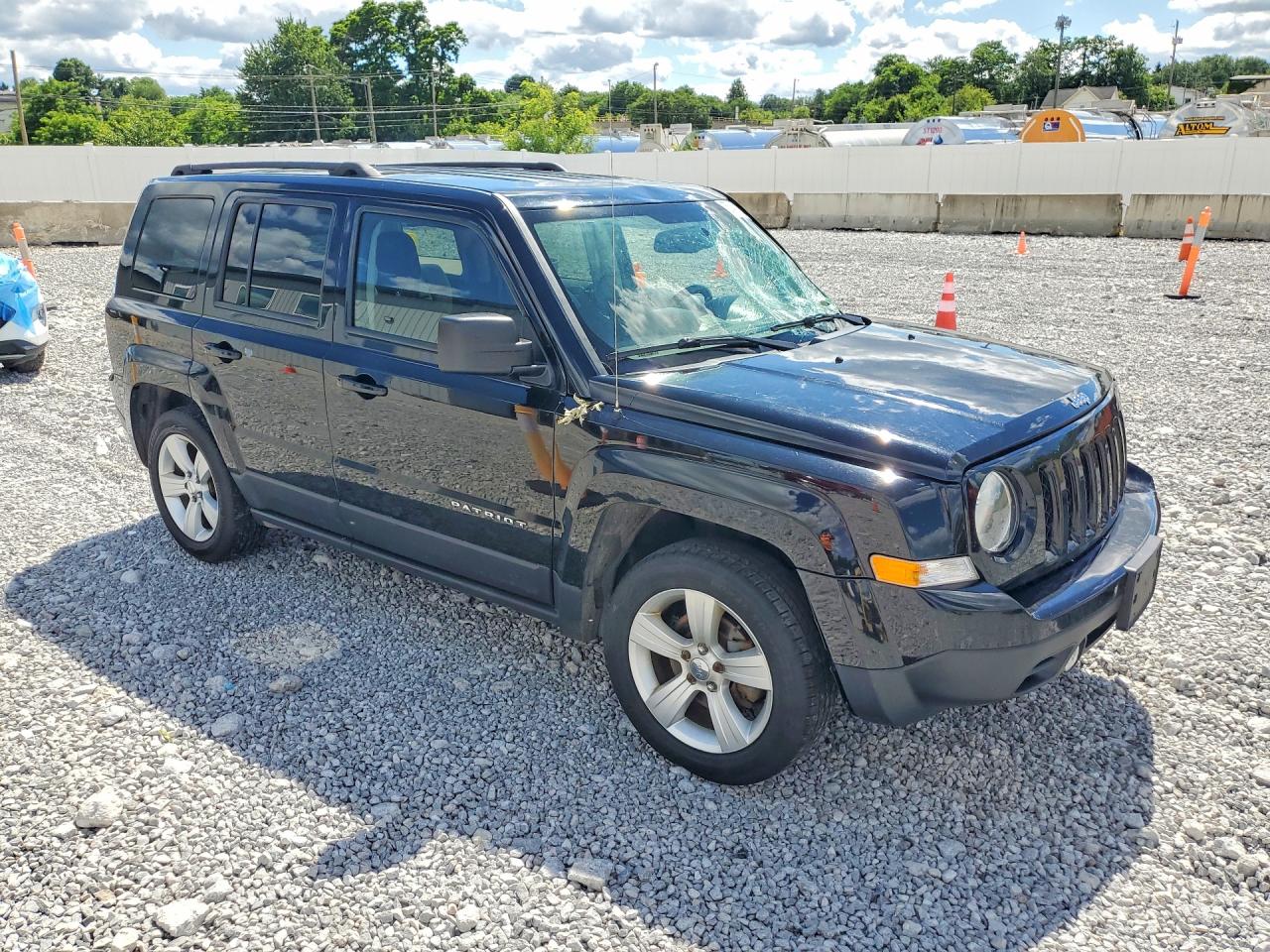 2015 Jeep Patriot Latitude Black vin: 1C4NJPFB2FD178854