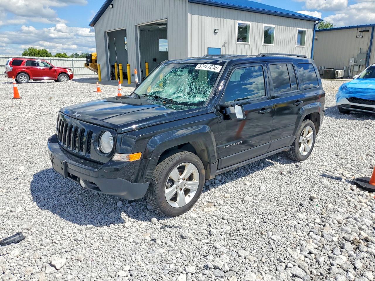 2015 Jeep Patriot Latitude Black vin: 1C4NJPFB2FD178854