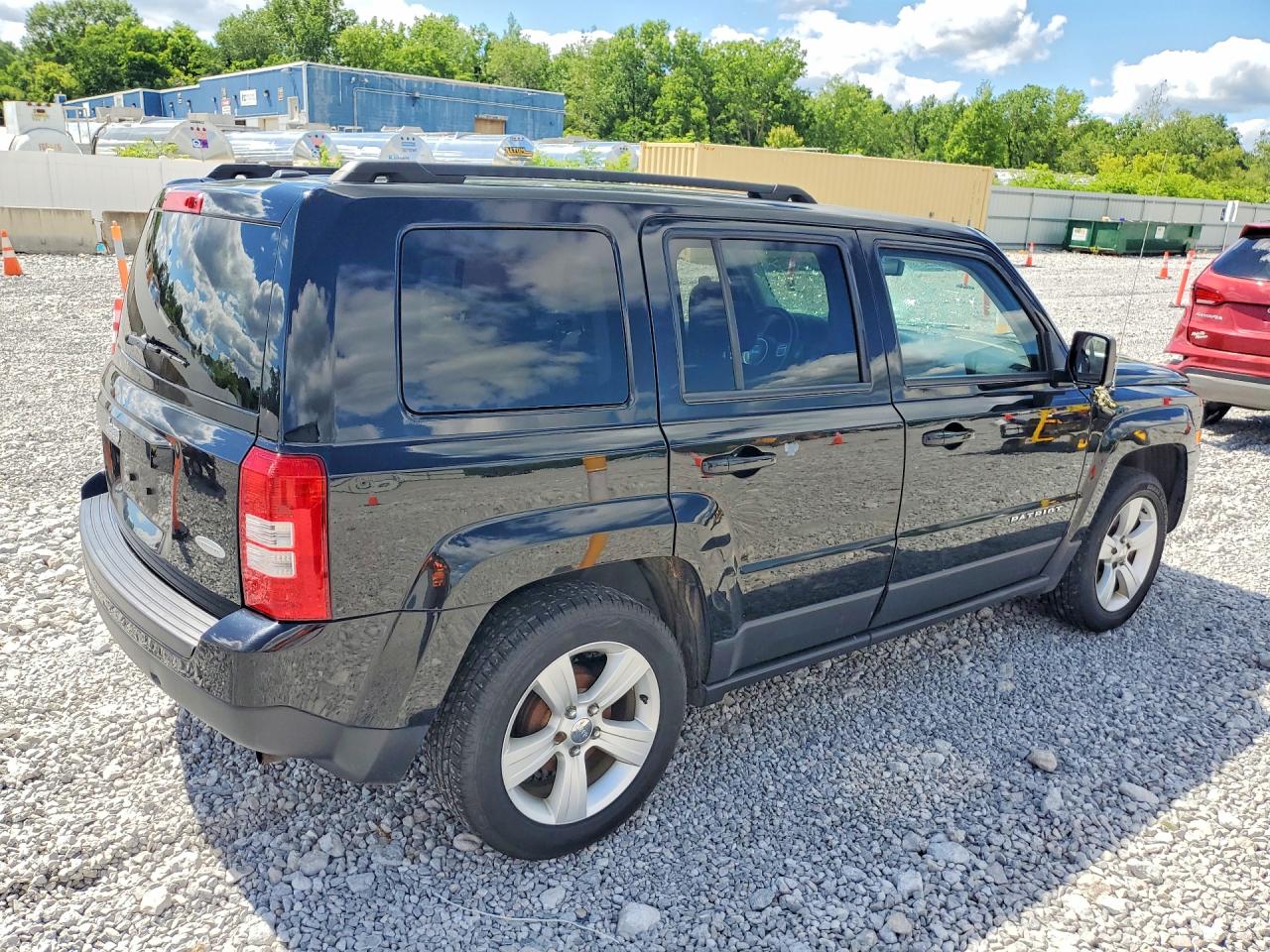 2015 Jeep Patriot Latitude Black vin: 1C4NJPFB2FD178854