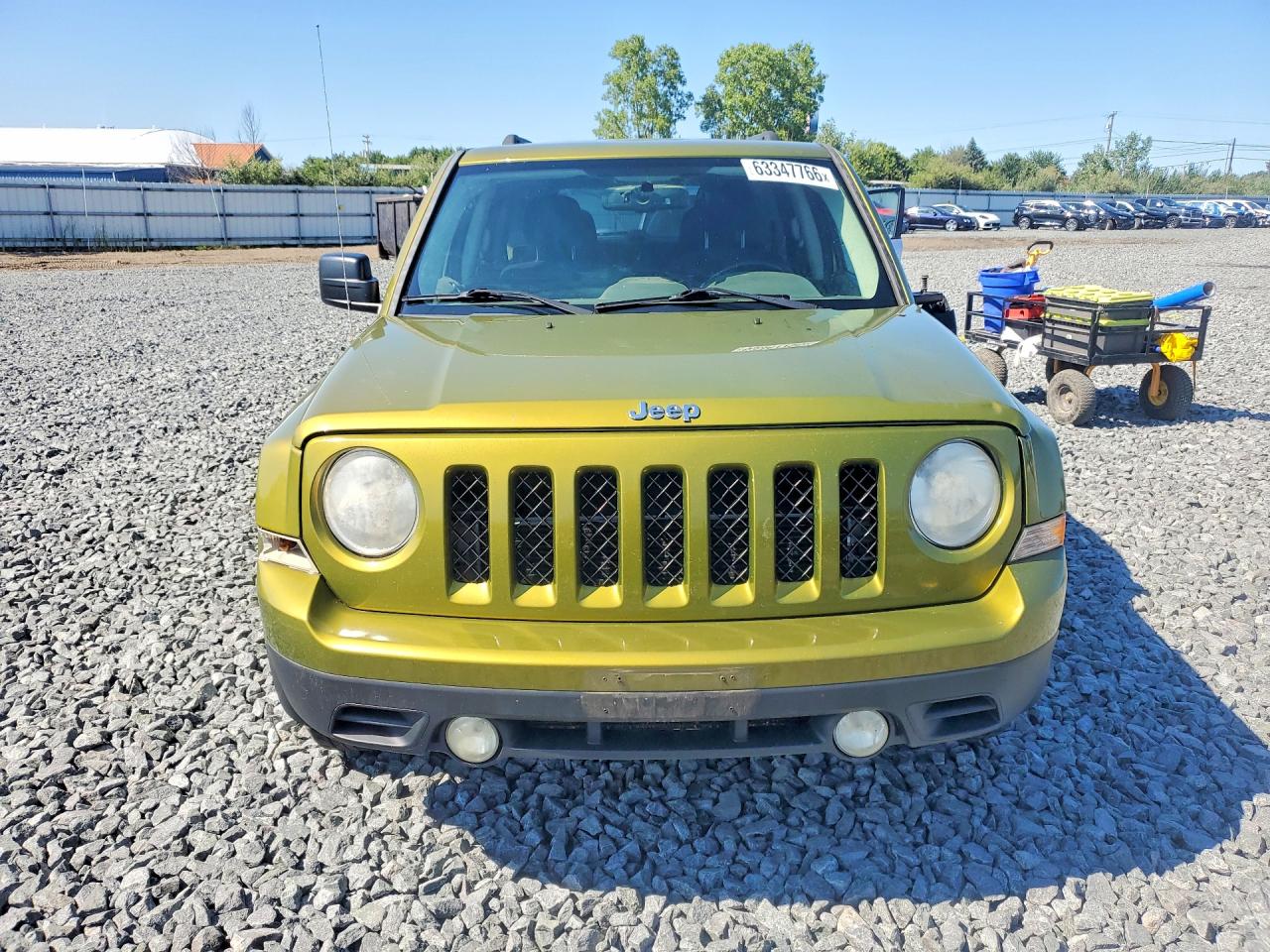 2012 Jeep Patriot Latitude Green vin: 1C4NJPFB3CD631701