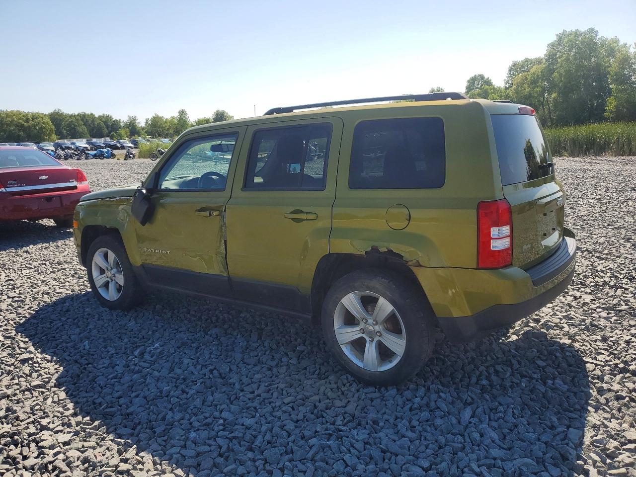 2012 Jeep Patriot Latitude Green vin: 1C4NJPFB3CD631701